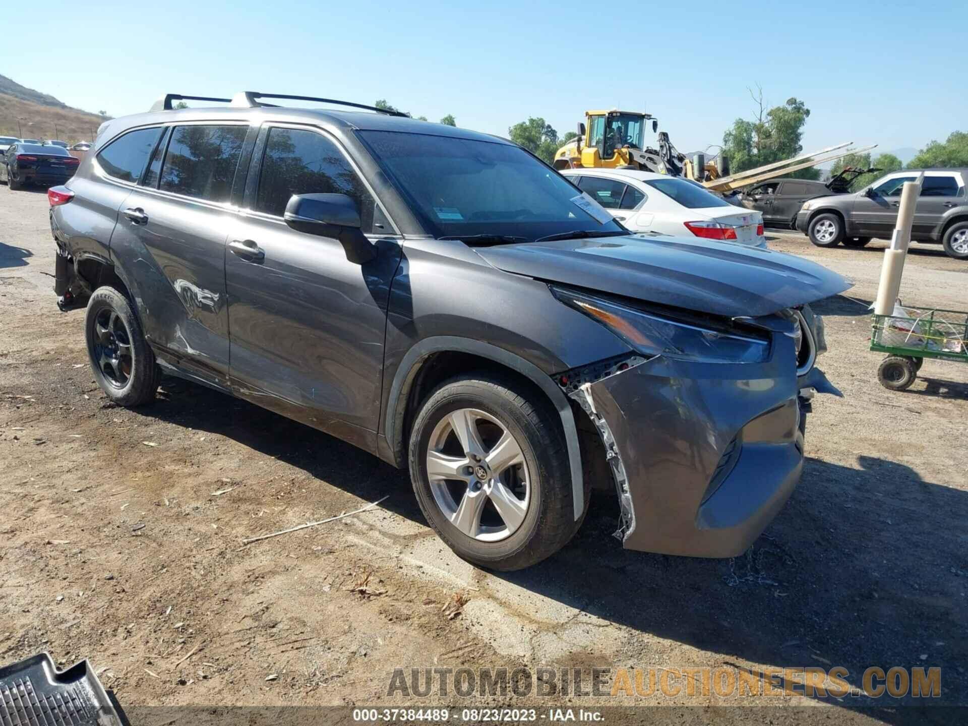 5TDCZRAH2MS087320 TOYOTA HIGHLANDER 2021