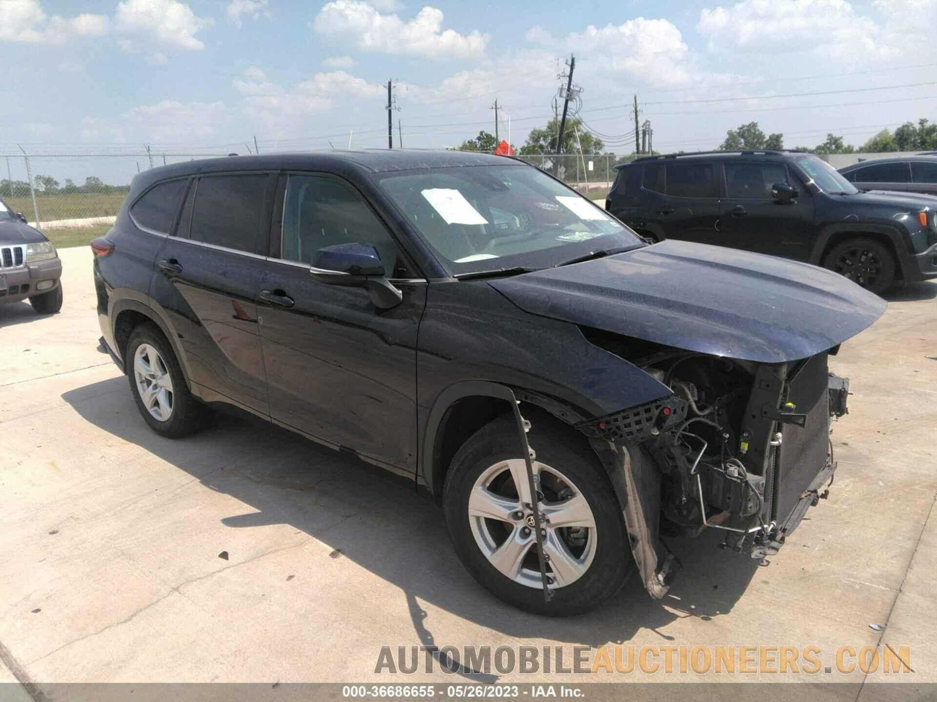 5TDCZRAH3MS031659 TOYOTA HIGHLANDER 2021