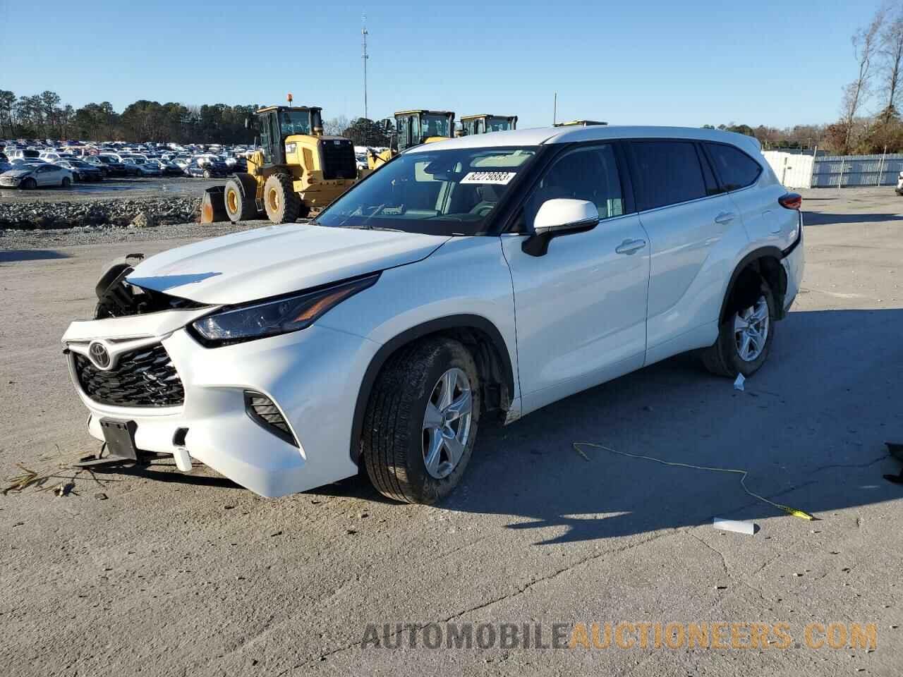 5TDCZRAH3NS558599 TOYOTA HIGHLANDER 2022