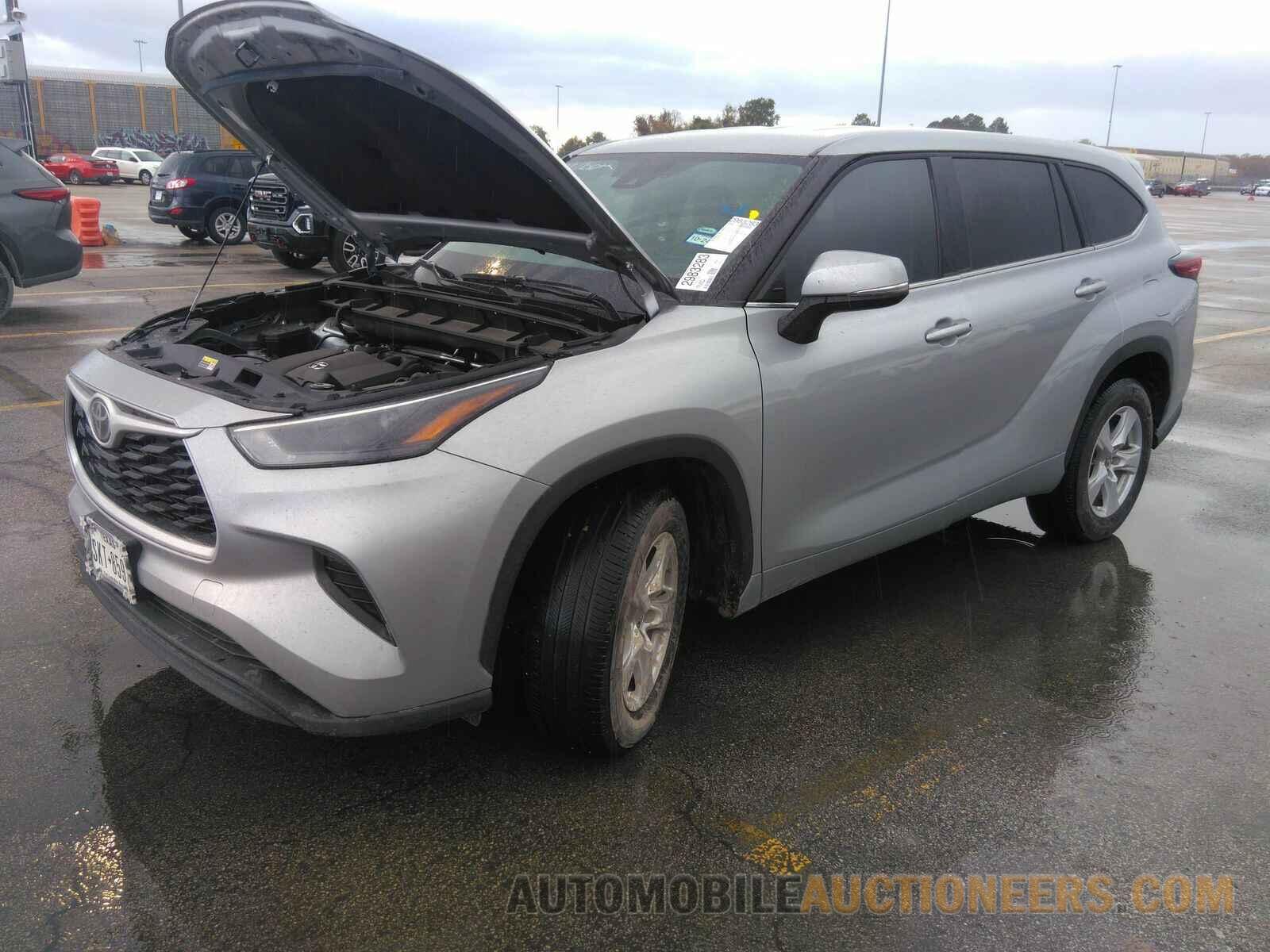 5TDCZRAH3NS560658 Toyota Highlander 2022