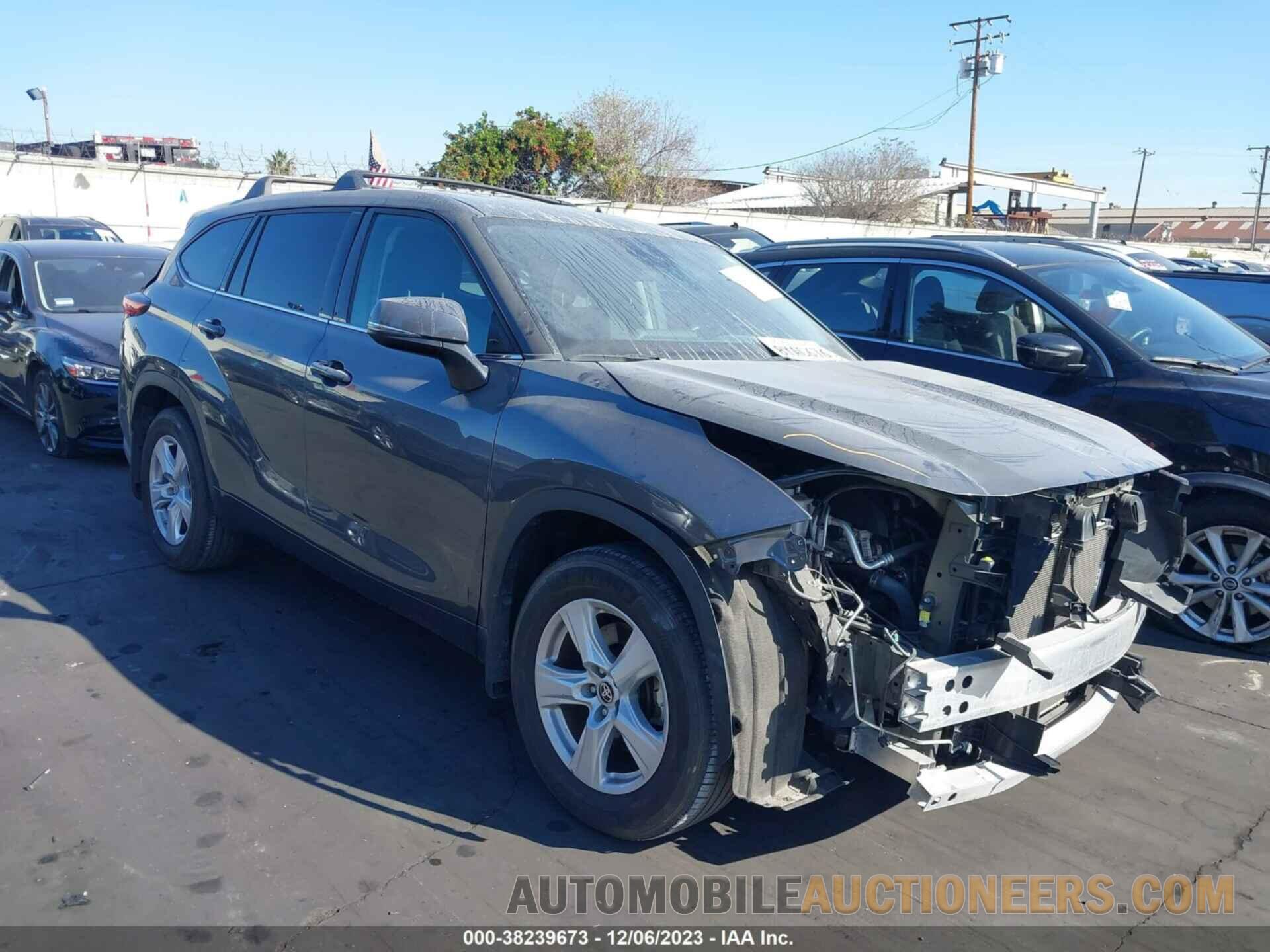 5TDCZRAH4MS081129 TOYOTA HIGHLANDER 2021