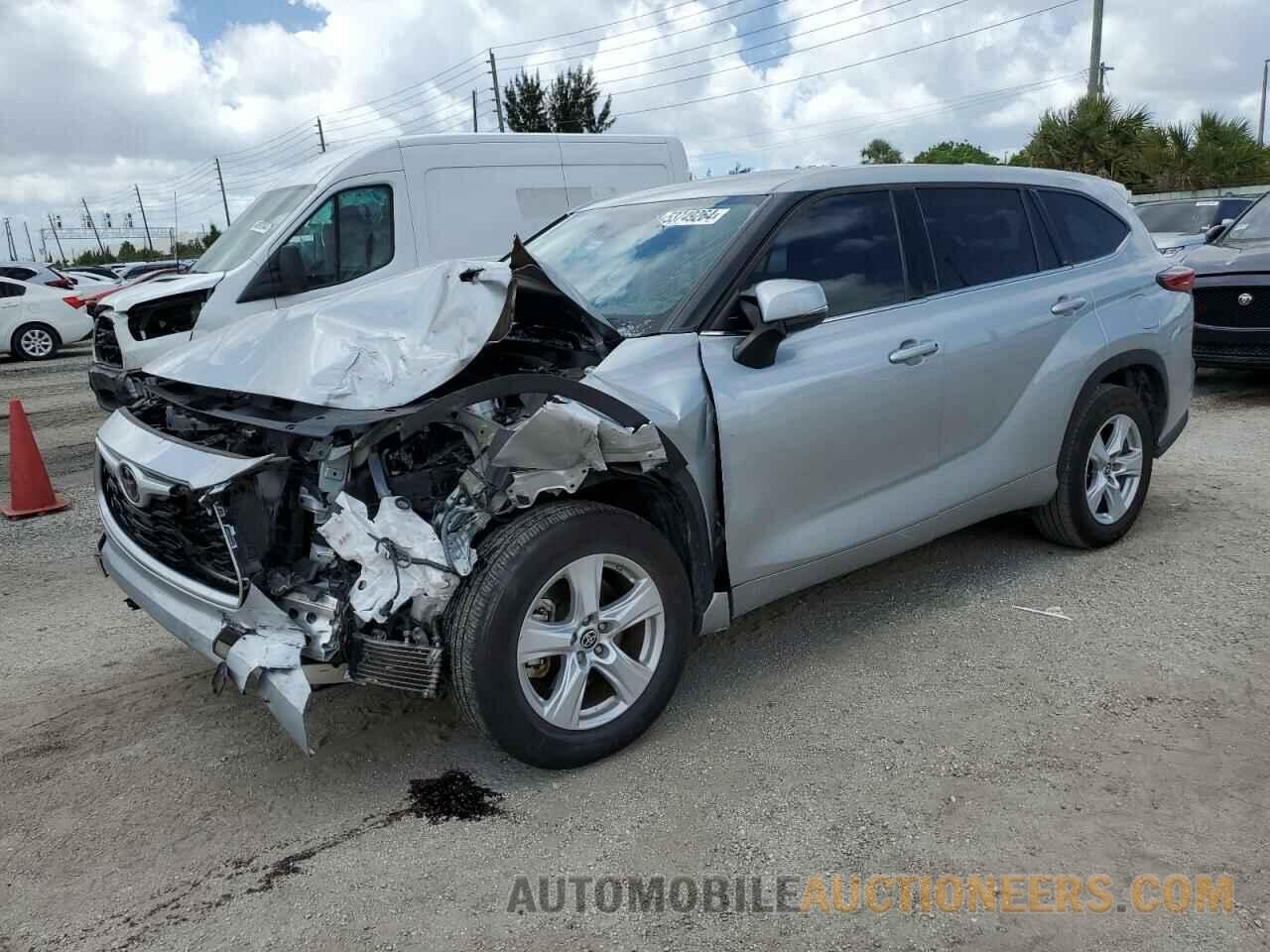 5TDCZRAH4MS531717 TOYOTA HIGHLANDER 2021