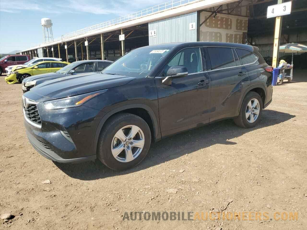 5TDCZRAH4MS537002 TOYOTA HIGHLANDER 2021