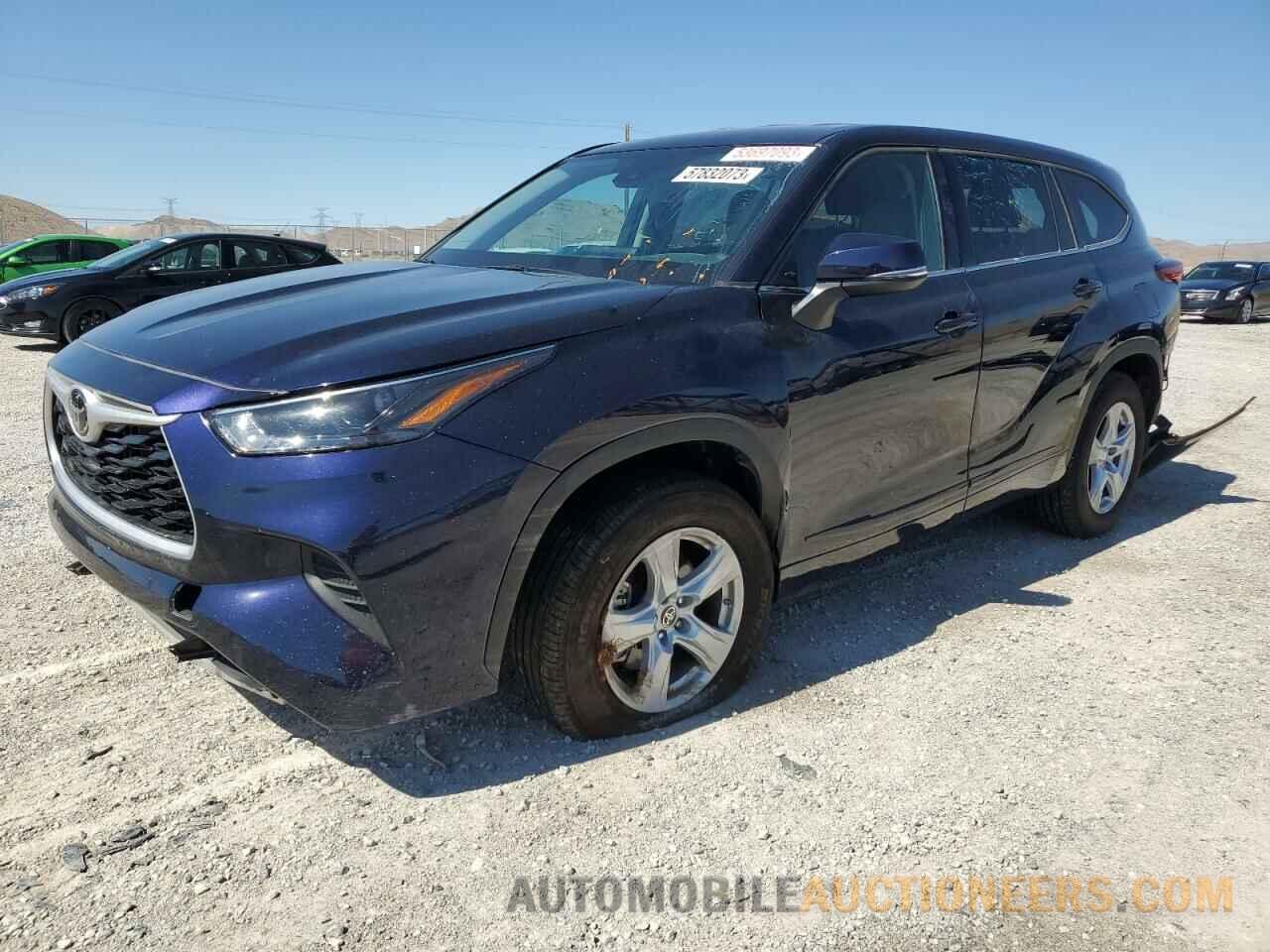 5TDCZRAH4NS121808 TOYOTA HIGHLANDER 2022