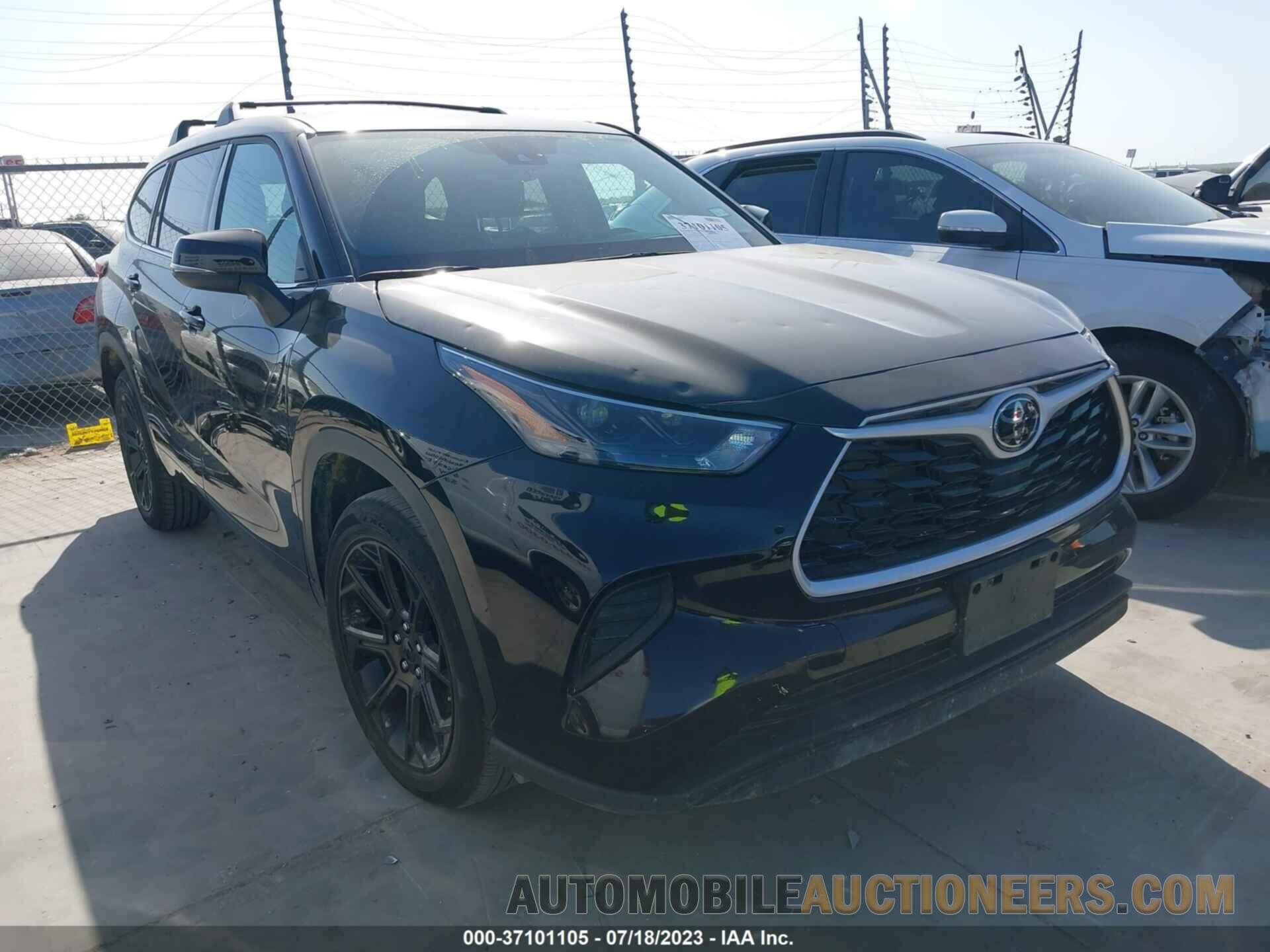 5TDCZRAH4NS124286 TOYOTA HIGHLANDER 2022