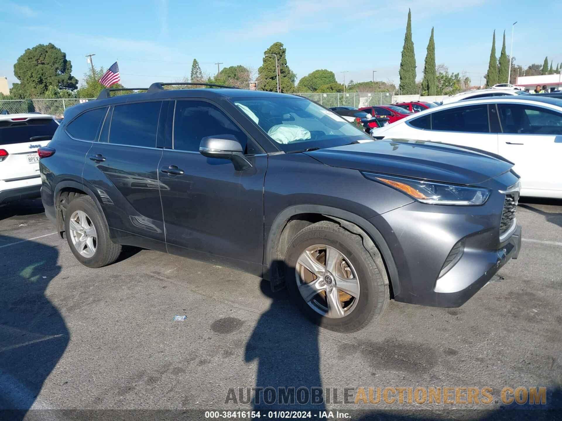 5TDCZRAH5MS089143 TOYOTA HIGHLANDER 2021