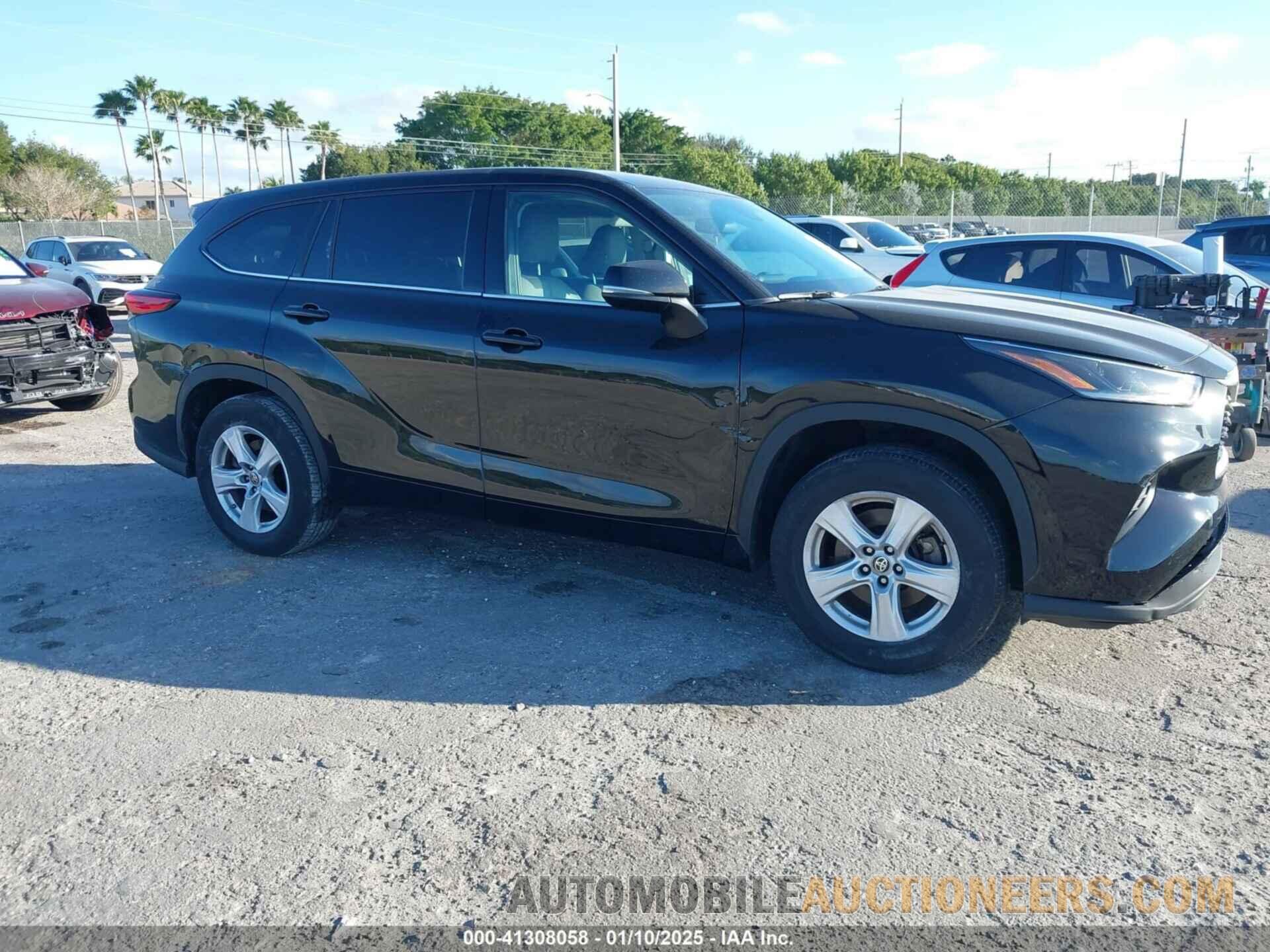 5TDCZRAH5MS530544 TOYOTA HIGHLANDER 2021