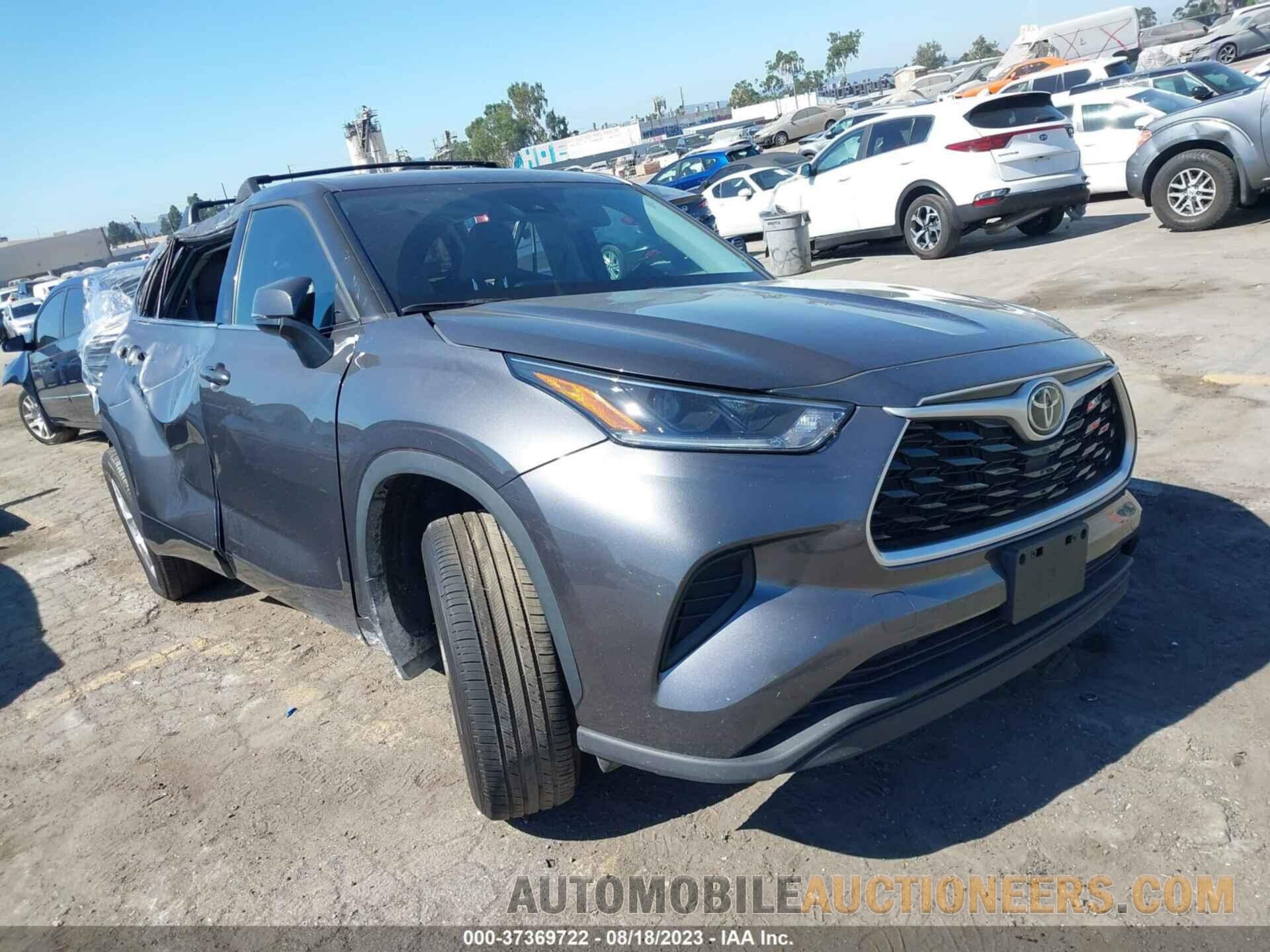 5TDCZRAH5MS538126 TOYOTA HIGHLANDER 2021