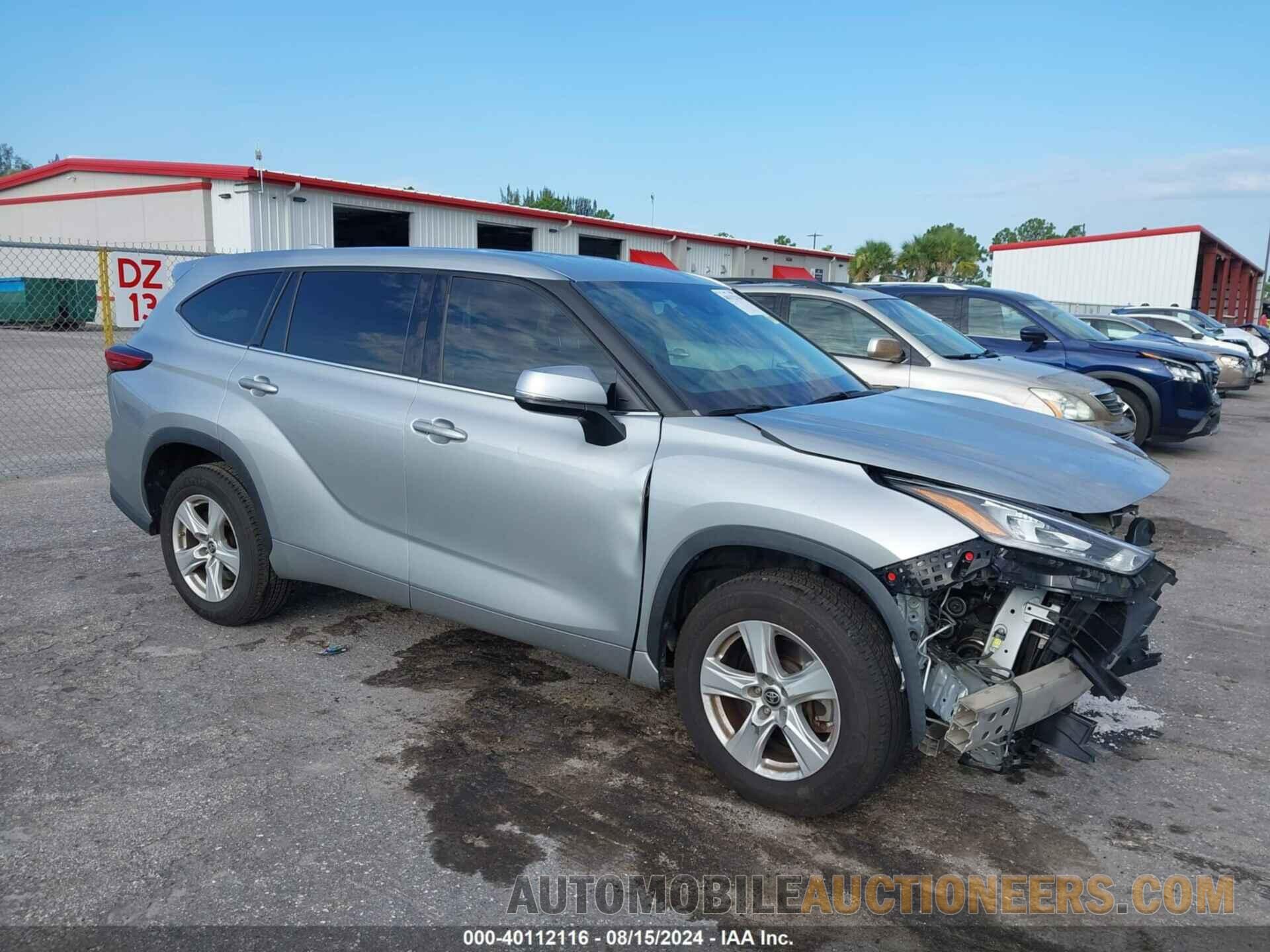 5TDCZRAH6LS504159 TOYOTA HIGHLANDER 2020