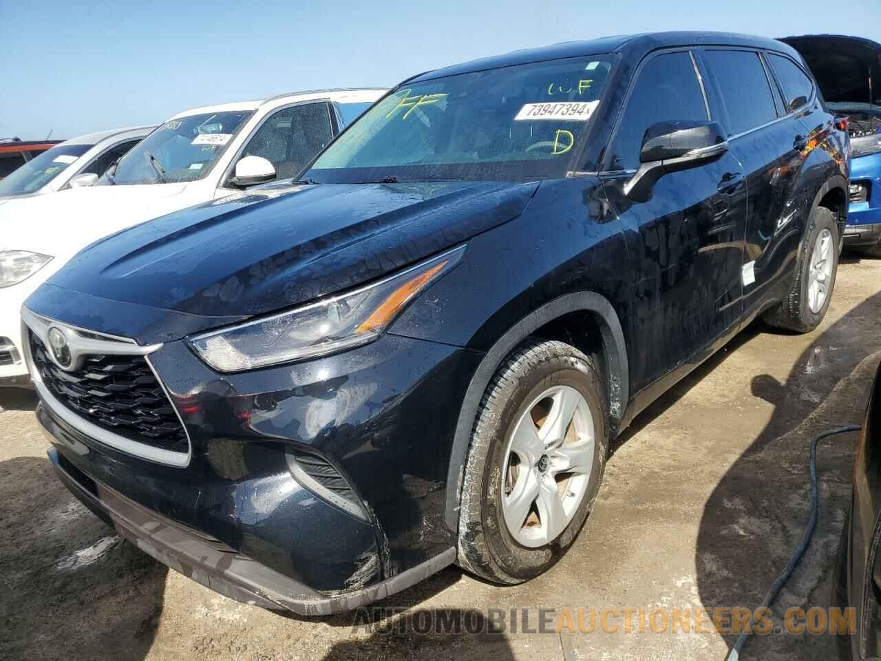 5TDCZRAH6MS053641 TOYOTA HIGHLANDER 2021