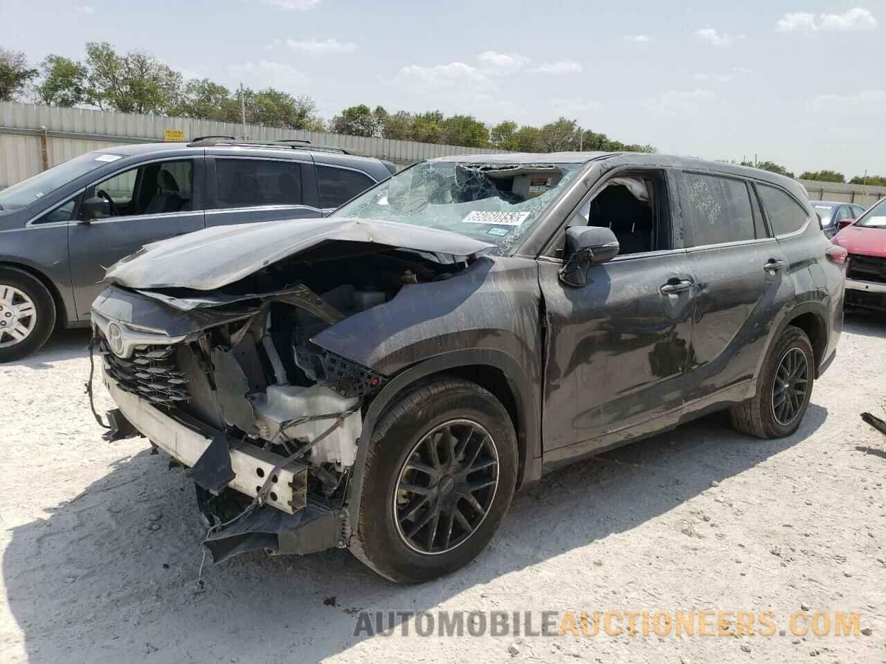 5TDCZRAH6MS520377 TOYOTA HIGHLANDER 2021