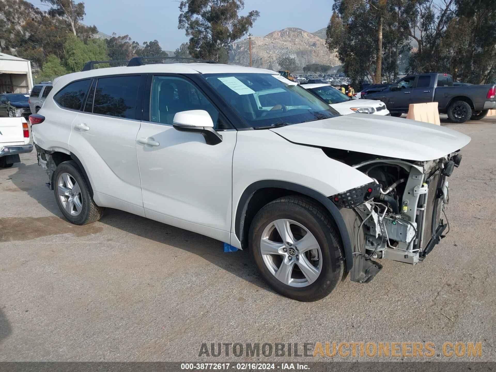 5TDCZRAH6MS527085 TOYOTA HIGHLANDER 2021