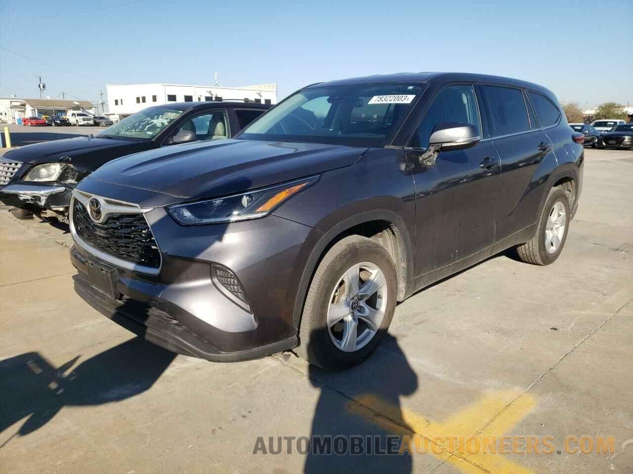 5TDCZRAH6MS529306 TOYOTA HIGHLANDER 2021