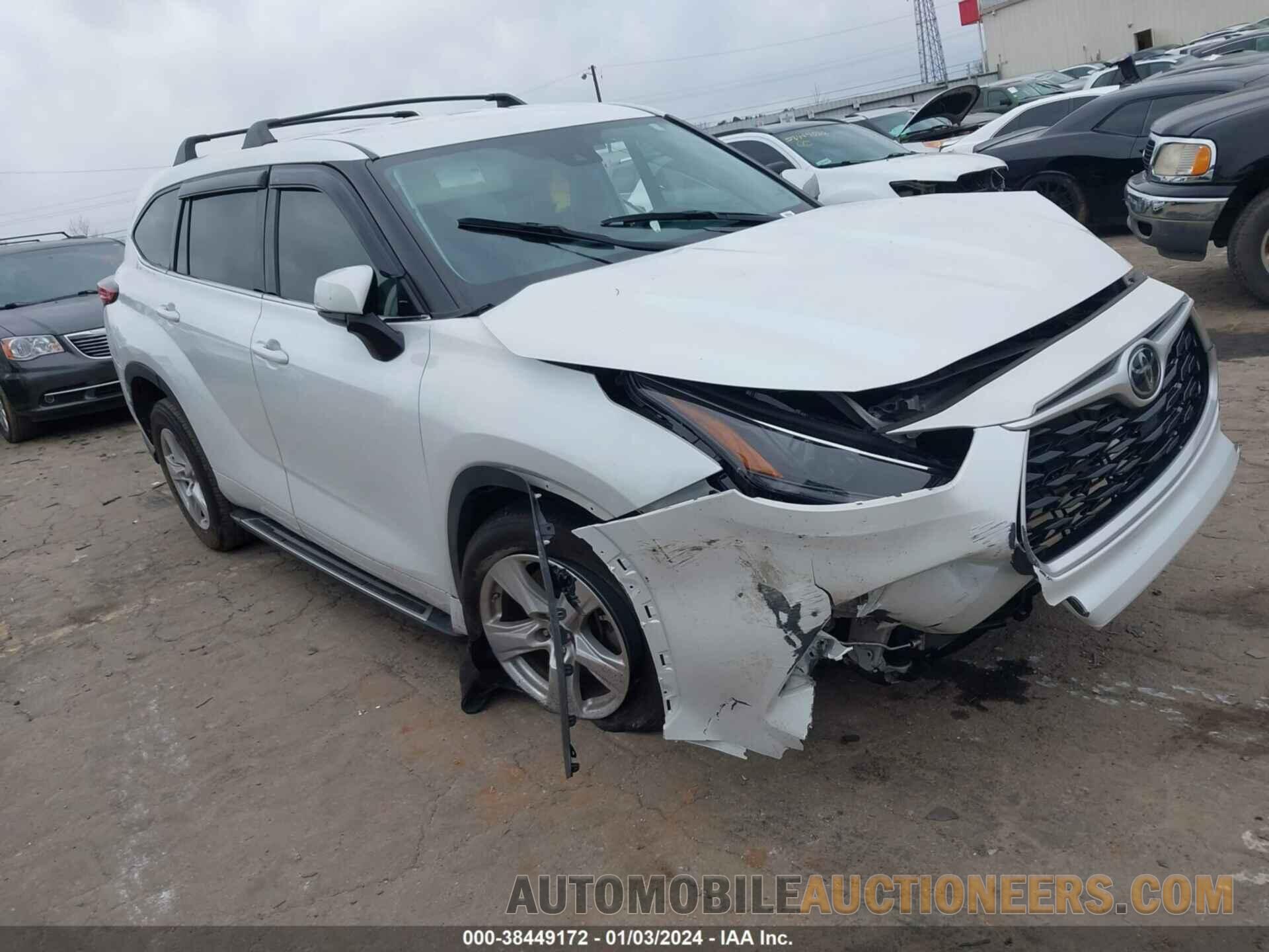 5TDCZRAH6NS110311 TOYOTA HIGHLANDER 2022