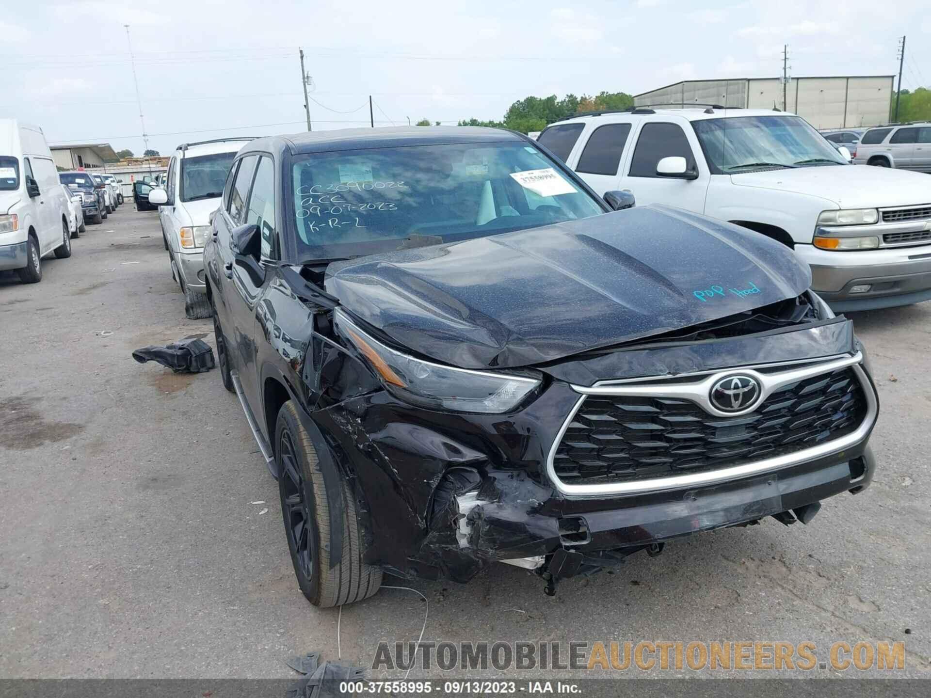 5TDCZRAH6NS115525 TOYOTA HIGHLANDER 2022