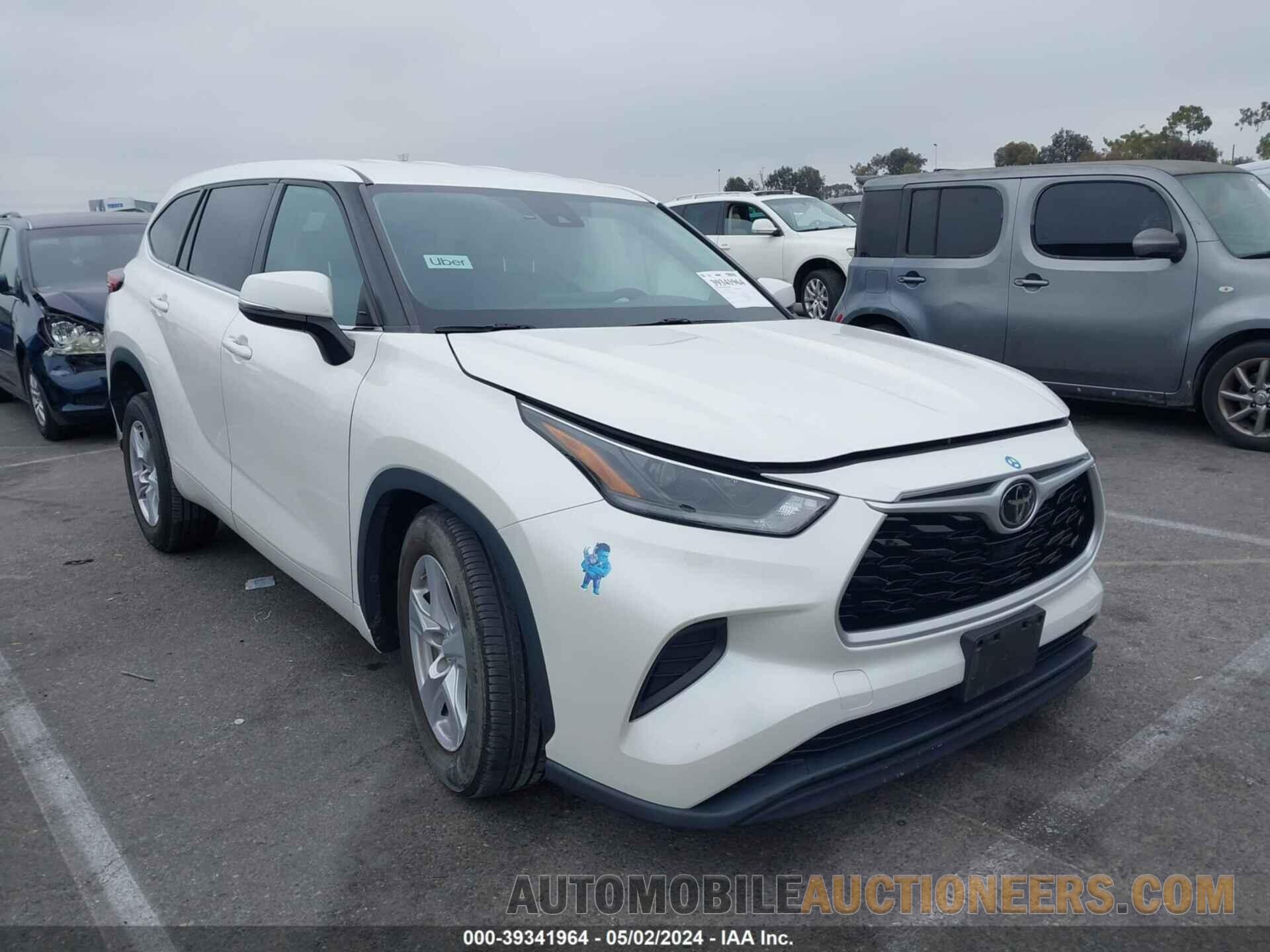 5TDCZRAH7MS524227 TOYOTA HIGHLANDER 2021