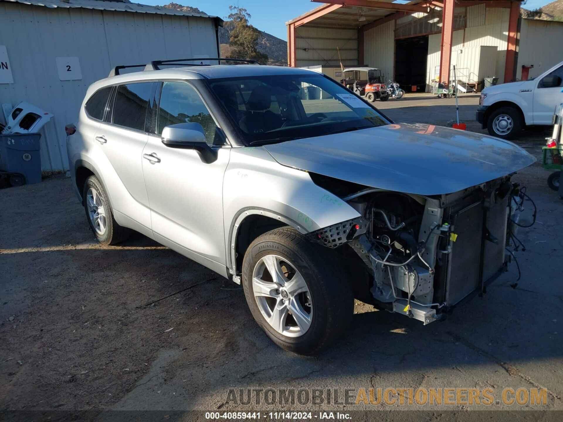 5TDCZRAH7MS535969 TOYOTA HIGHLANDER 2021