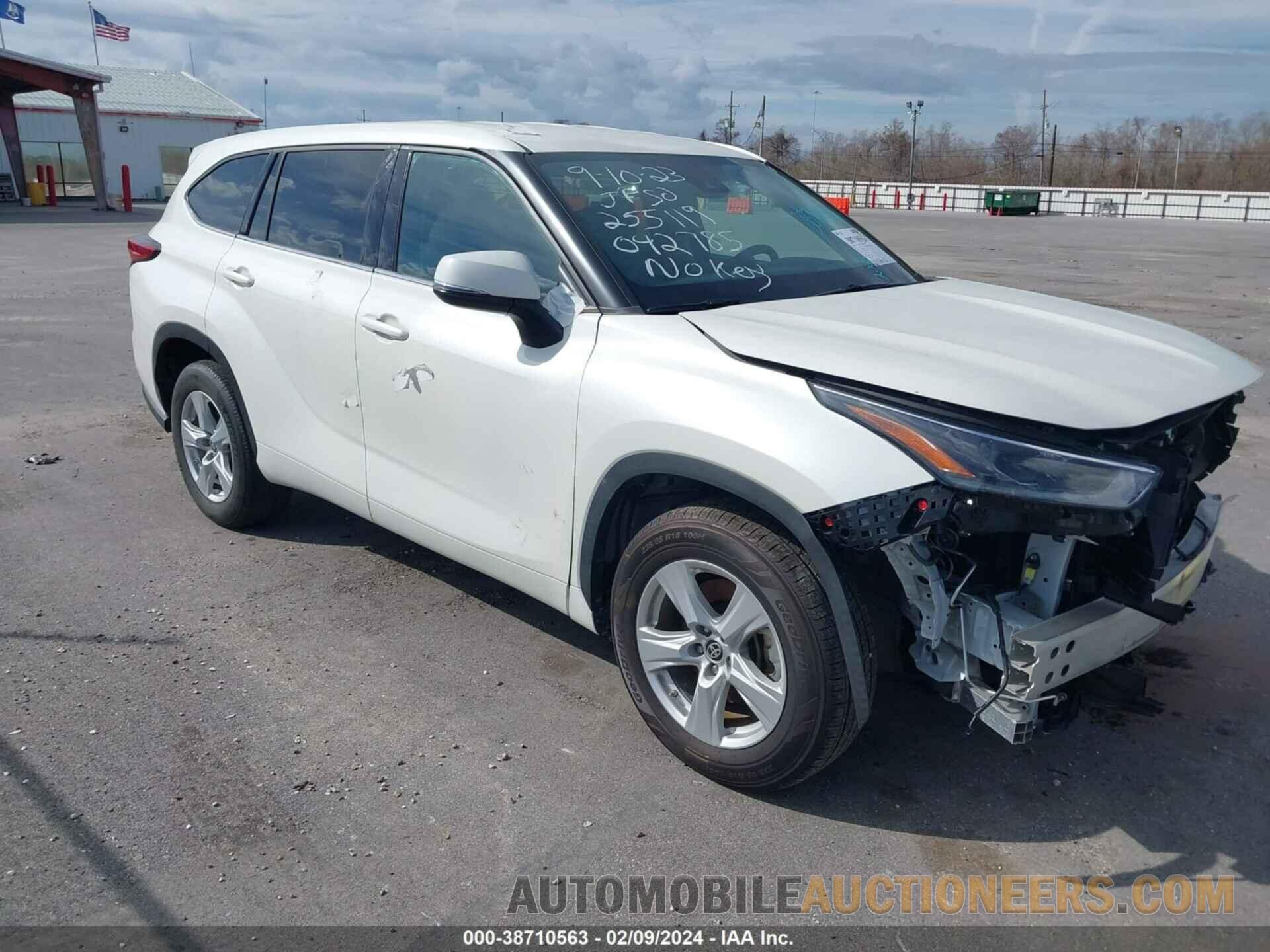 5TDCZRAH8MS042785 TOYOTA HIGHLANDER 2021