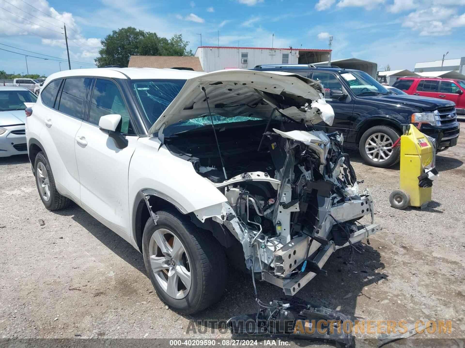 5TDCZRAH8MS058713 TOYOTA HIGHLANDER 2021