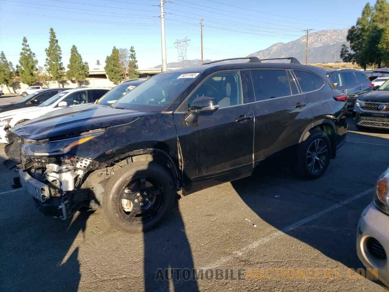 5TDCZRAH9MS527078 TOYOTA HIGHLANDER 2021