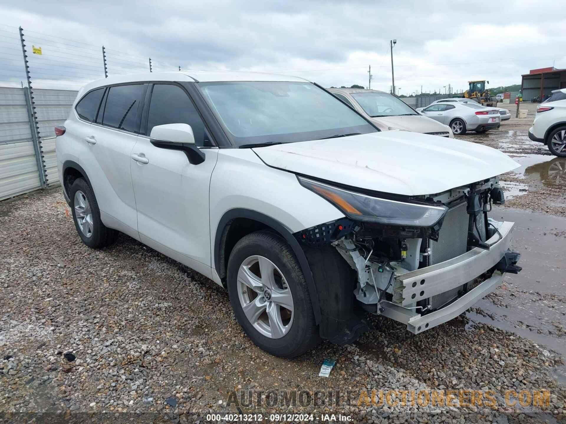 5TDCZRAH9NS134392 TOYOTA HIGHLANDER 2022