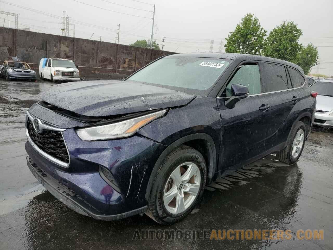 5TDCZRAHXLS004554 TOYOTA HIGHLANDER 2020