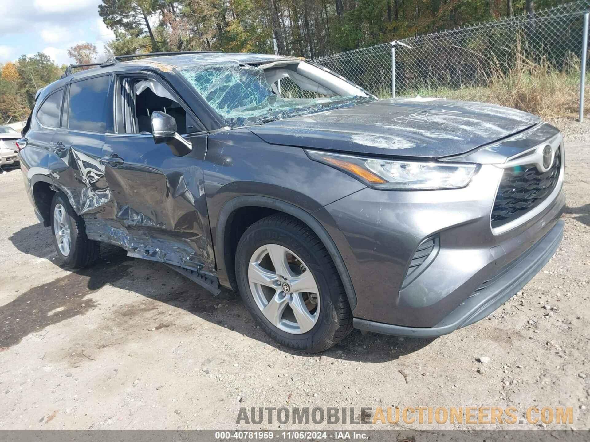 5TDCZRAHXLS014209 TOYOTA HIGHLANDER 2020