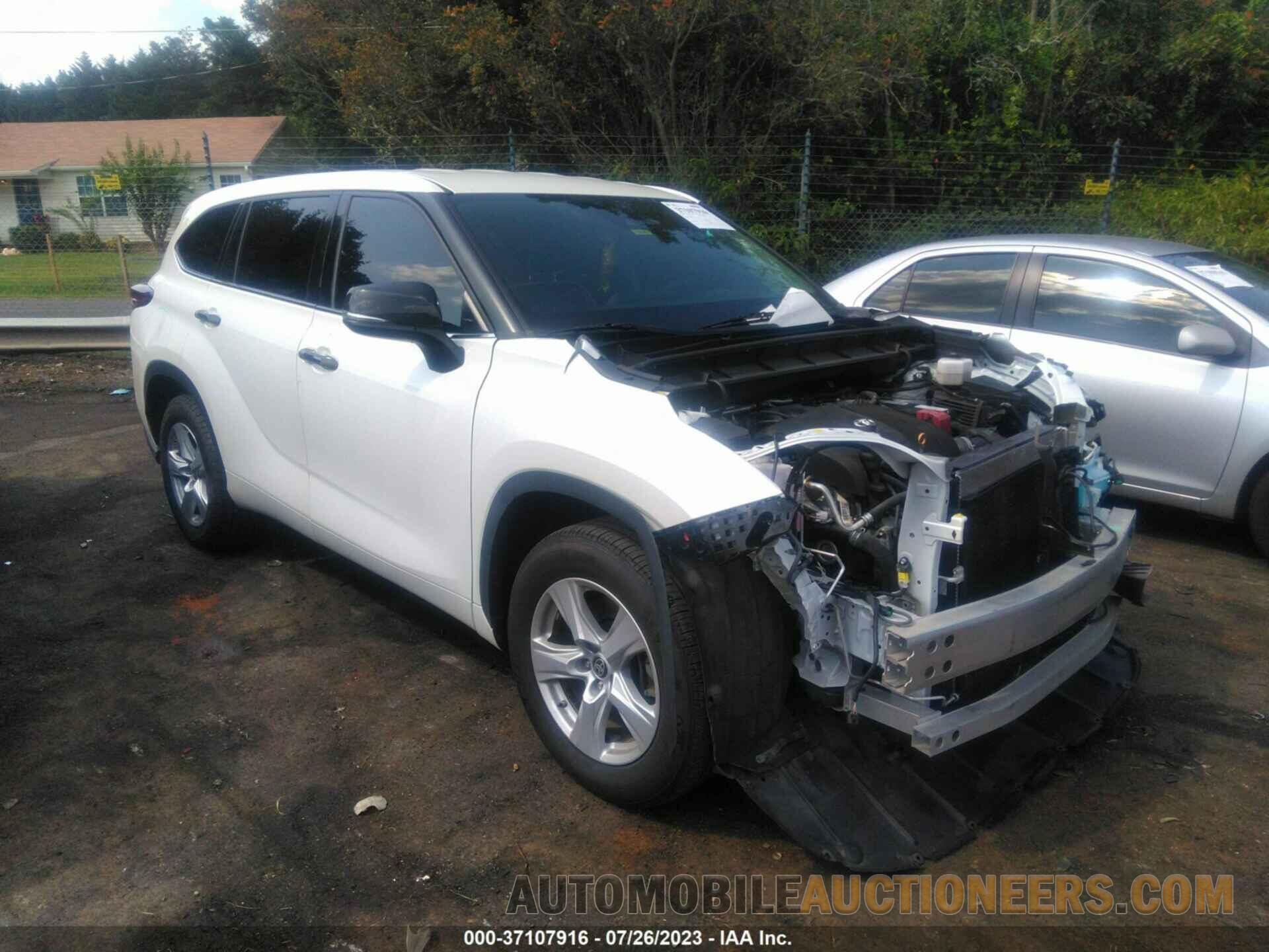 5TDCZRAHXLS015098 TOYOTA HIGHLANDER 2020