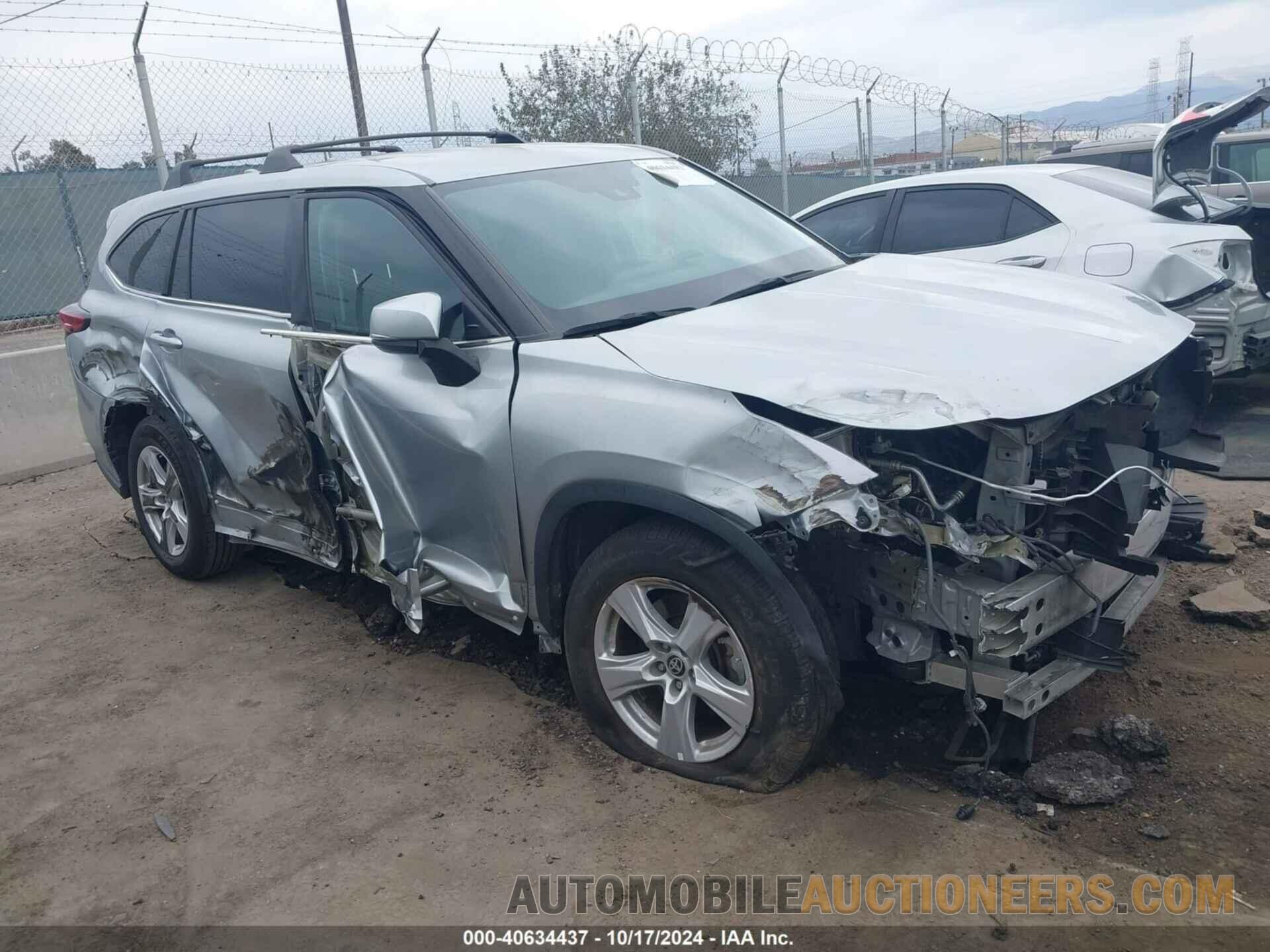 5TDCZRAHXLS017871 TOYOTA HIGHLANDER 2020