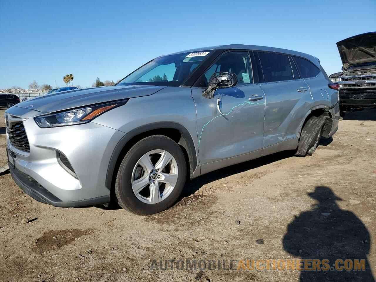 5TDCZRAHXLS019460 TOYOTA HIGHLANDER 2020