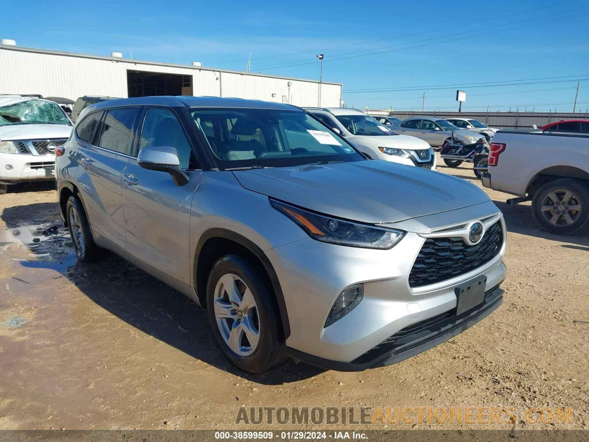 5TDCZRAHXMS035112 TOYOTA HIGHLANDER 2021