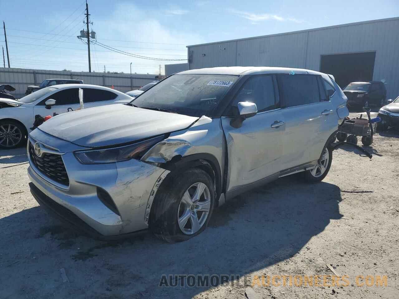 5TDCZRAHXMS528109 TOYOTA HIGHLANDER 2021