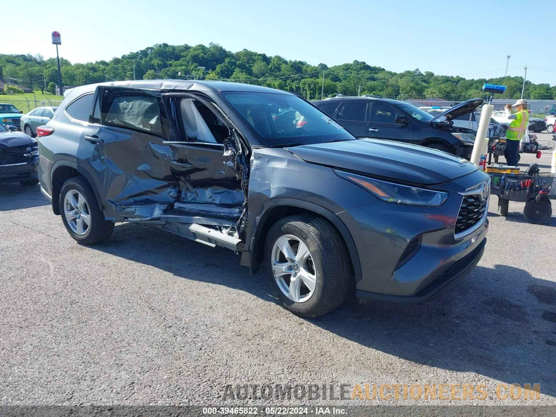 5TDCZRBH1MS061712 TOYOTA HIGHLANDER 2021