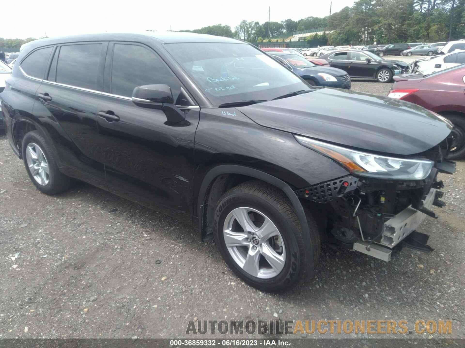 5TDCZRBH2LS008712 TOYOTA HIGHLANDER 2020