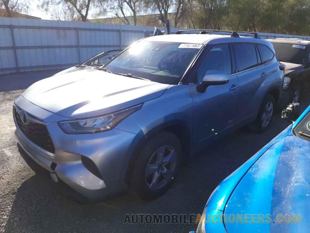 5TDCZRBH4LS041551 TOYOTA HIGHLANDER 2020