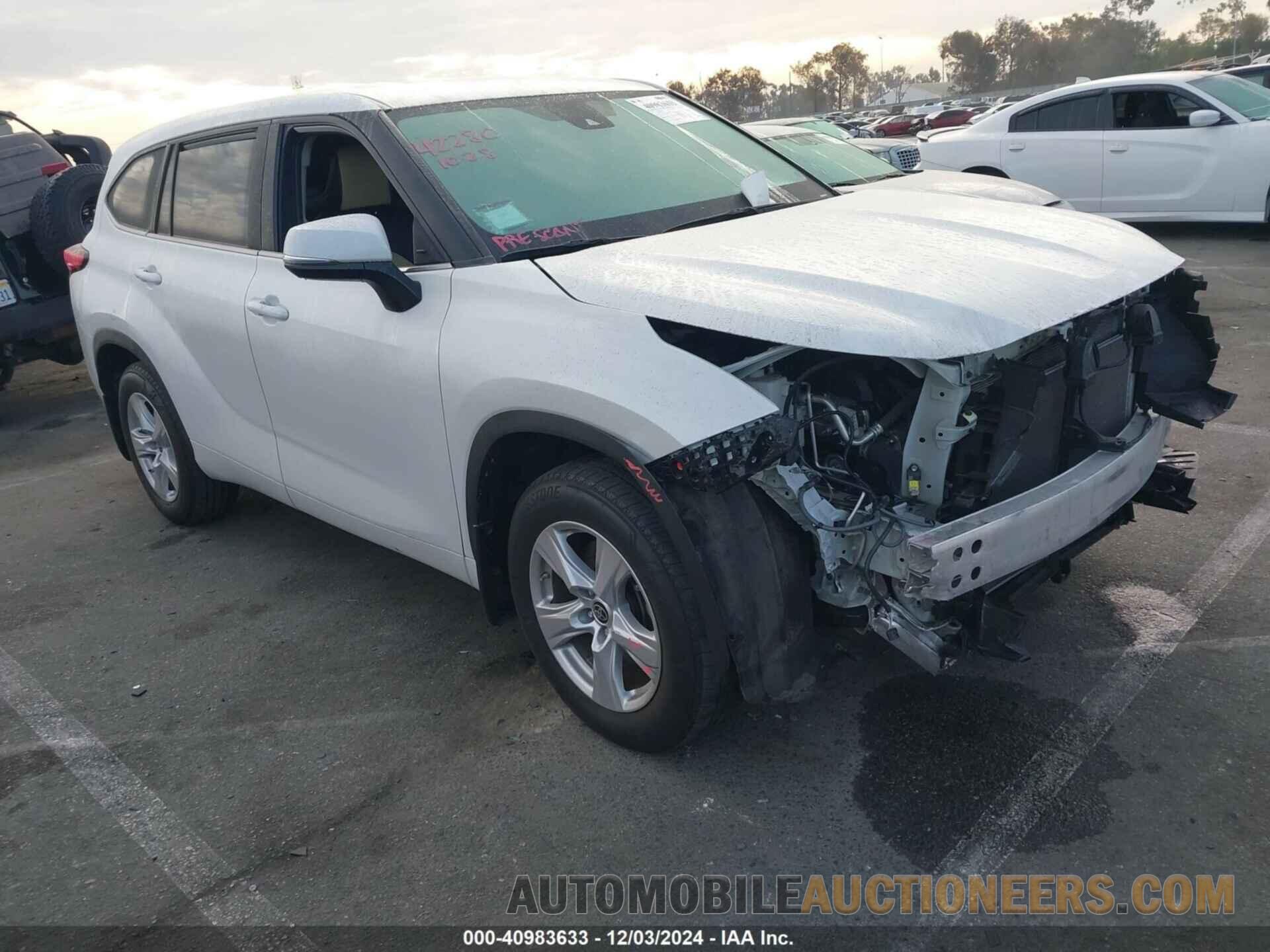 5TDCZRBH6NS191504 TOYOTA HIGHLANDER 2022