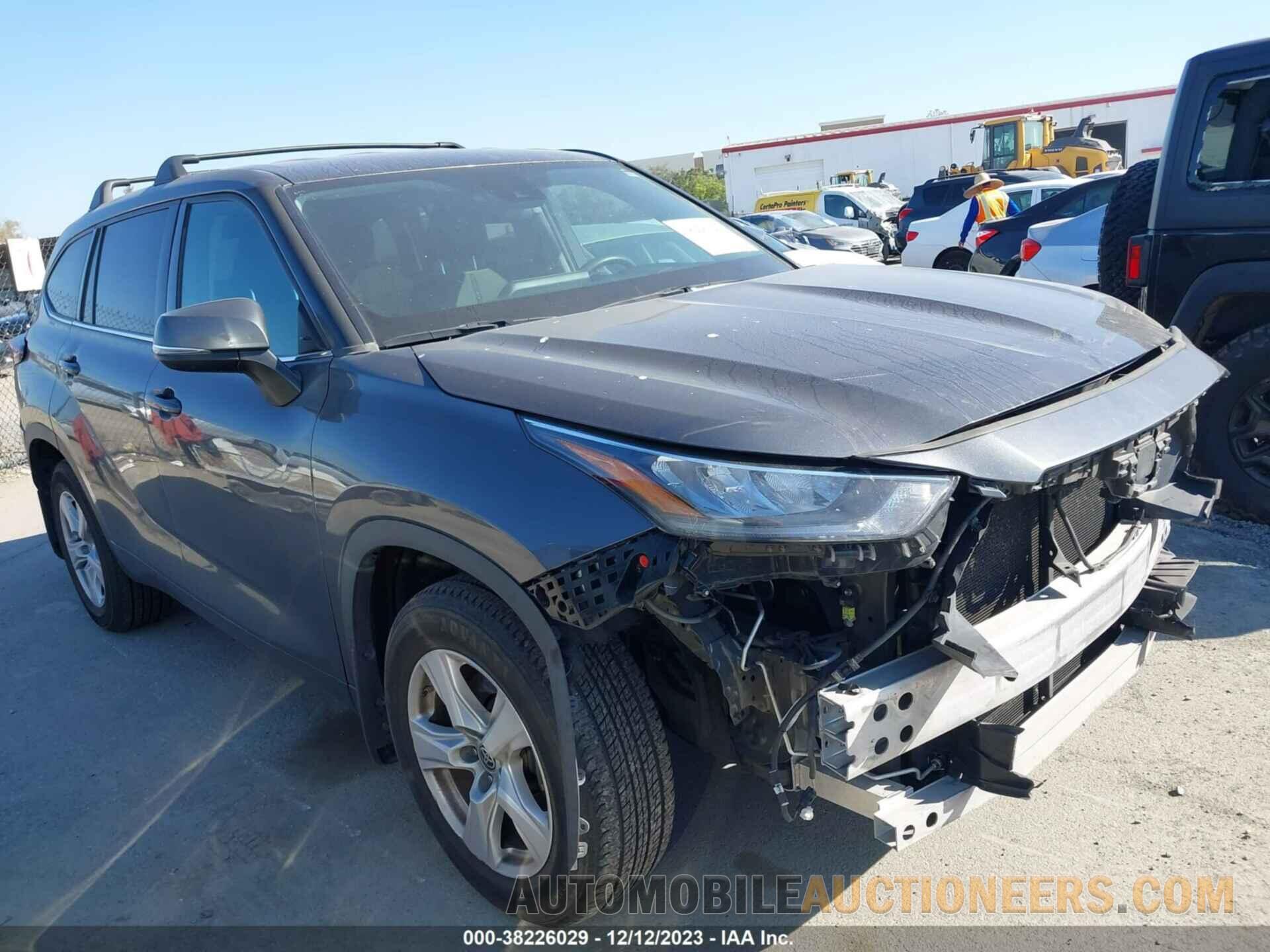 5TDCZRBH8LS029094 TOYOTA HIGHLANDER 2020