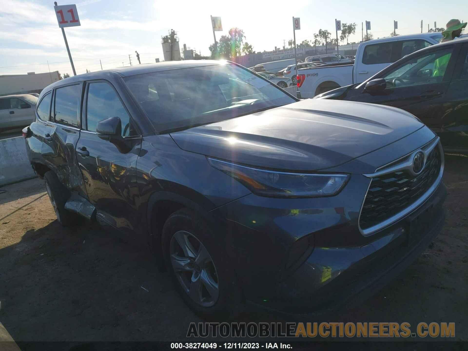 5TDCZRBH8MS078605 TOYOTA HIGHLANDER 2021