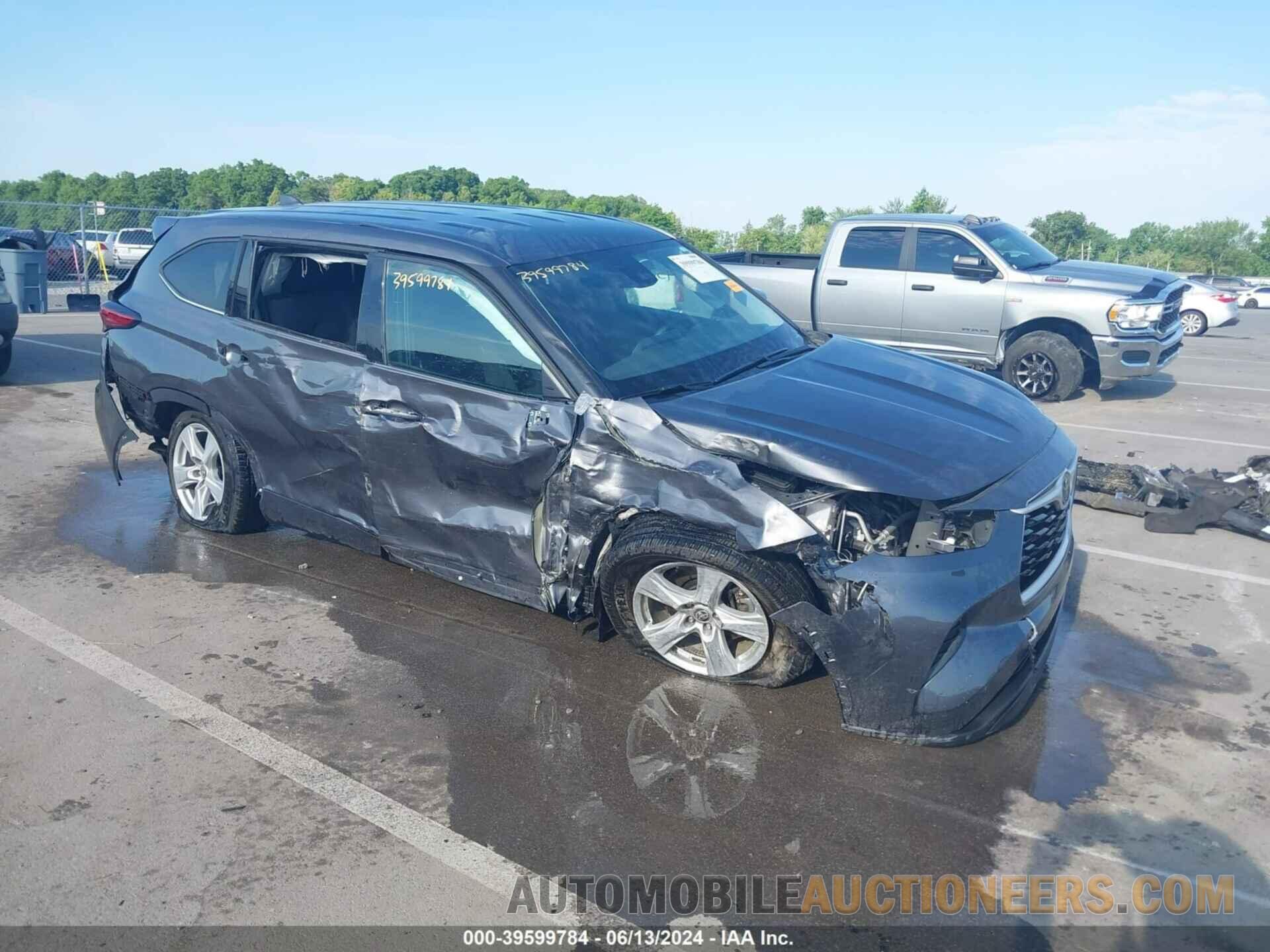 5TDCZRBH8MS548454 TOYOTA HIGHLANDER 2021