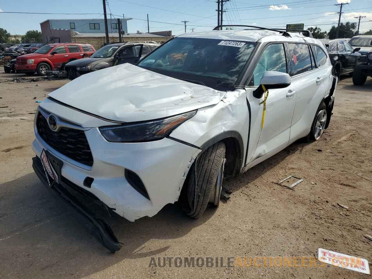 5TDCZRBH8NS562081 TOYOTA HIGHLANDER 2022