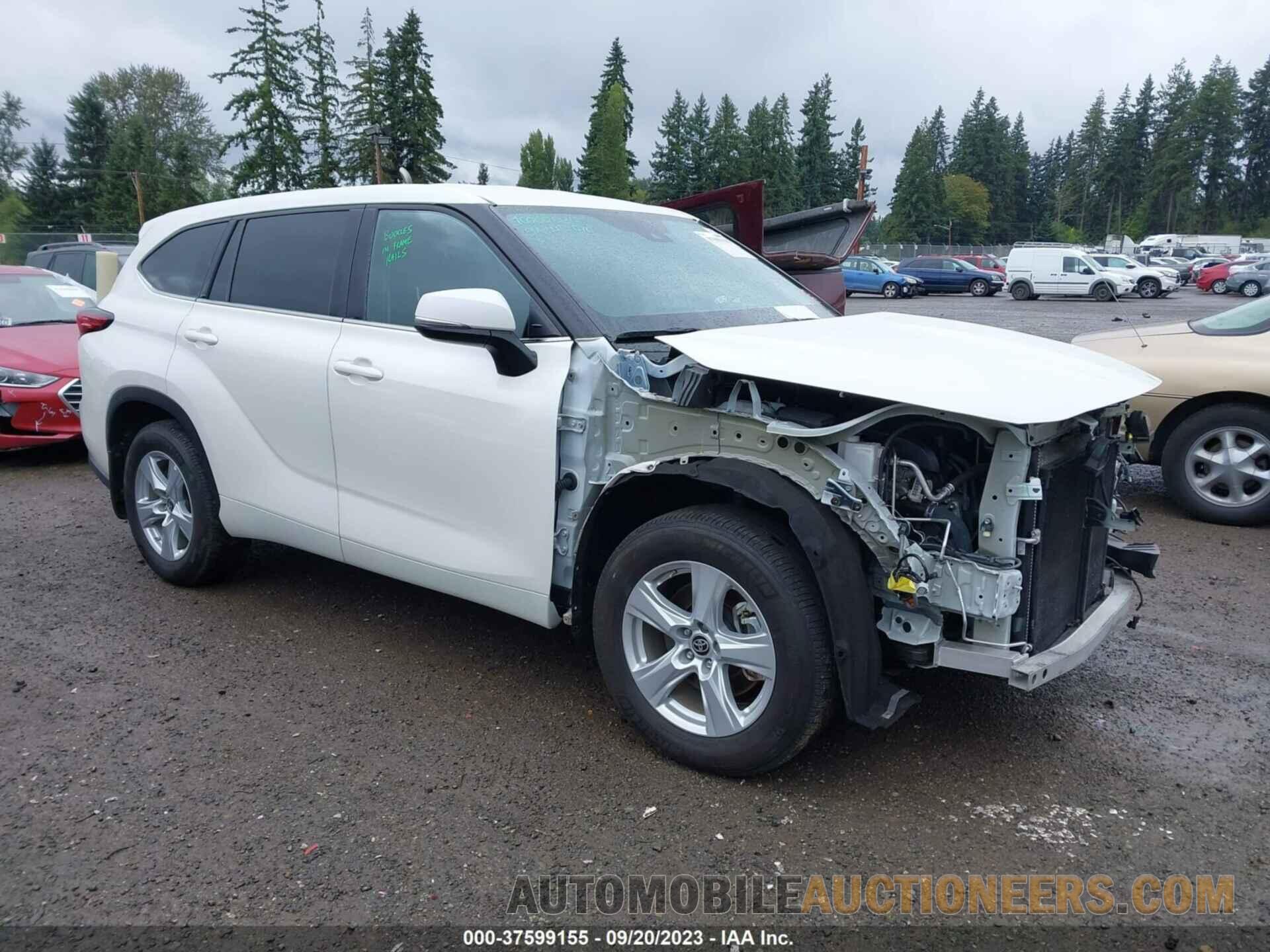 5TDCZRBH9LS512903 TOYOTA HIGHLANDER 2020