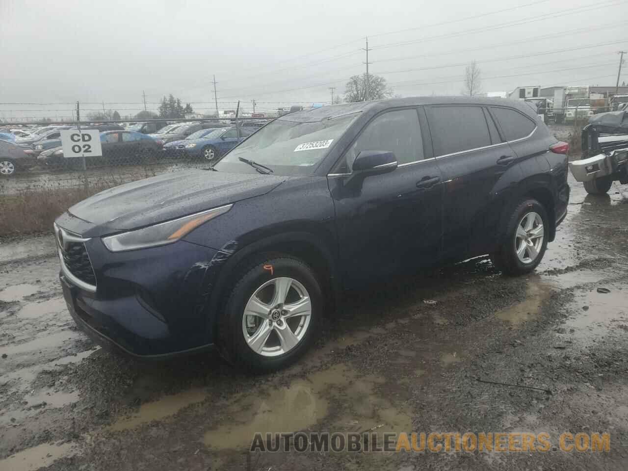 5TDCZRBH9MS157250 TOYOTA HIGHLANDER 2021