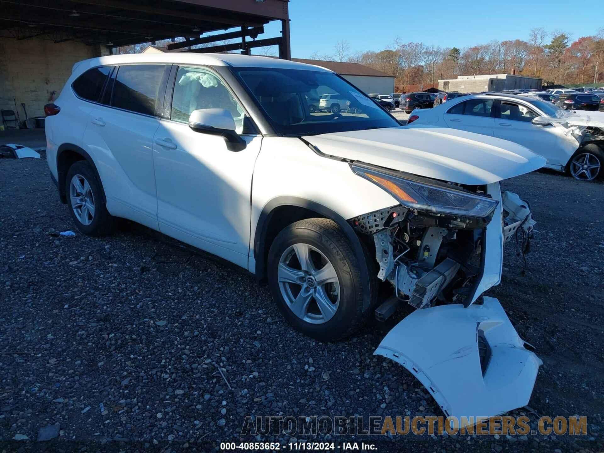 5TDCZRBH9MS537981 TOYOTA HIGHLANDER 2021