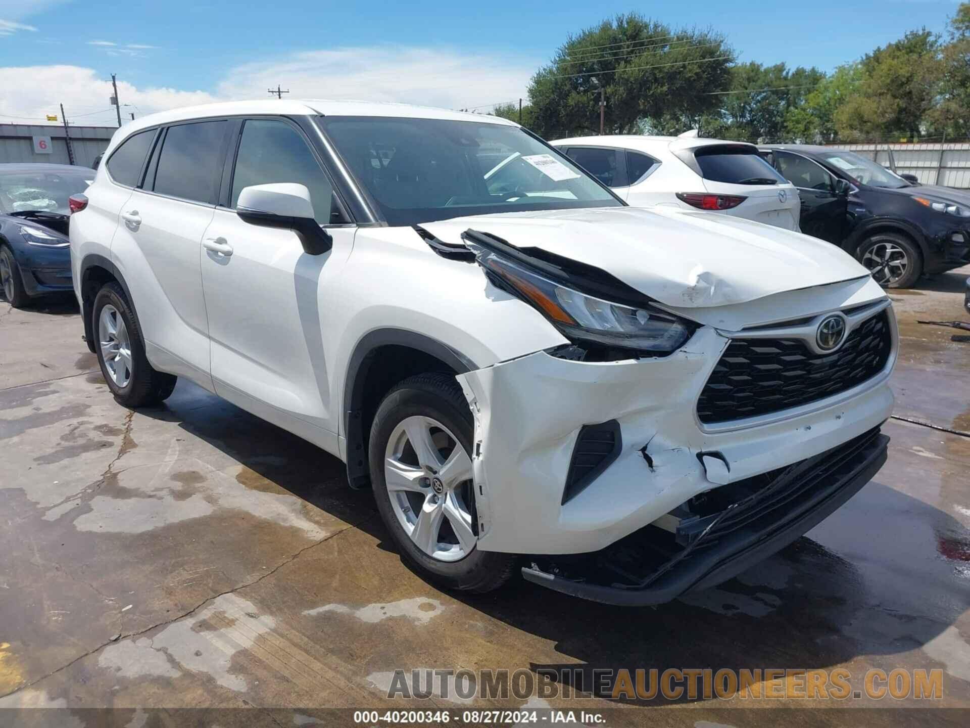 5TDCZRBHXLS026312 TOYOTA HIGHLANDER 2020