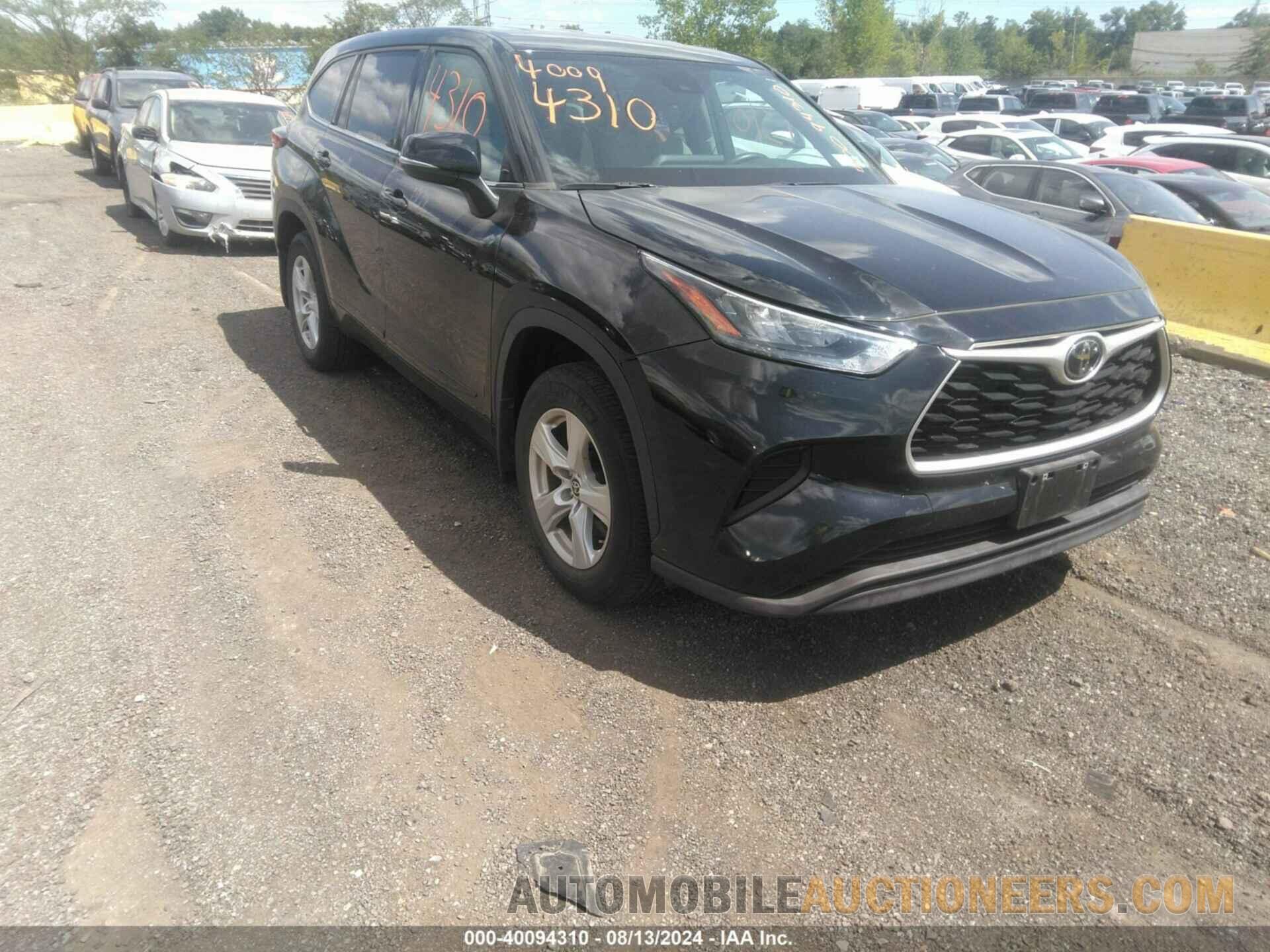 5TDCZRBHXMS073308 TOYOTA HIGHLANDER 2021