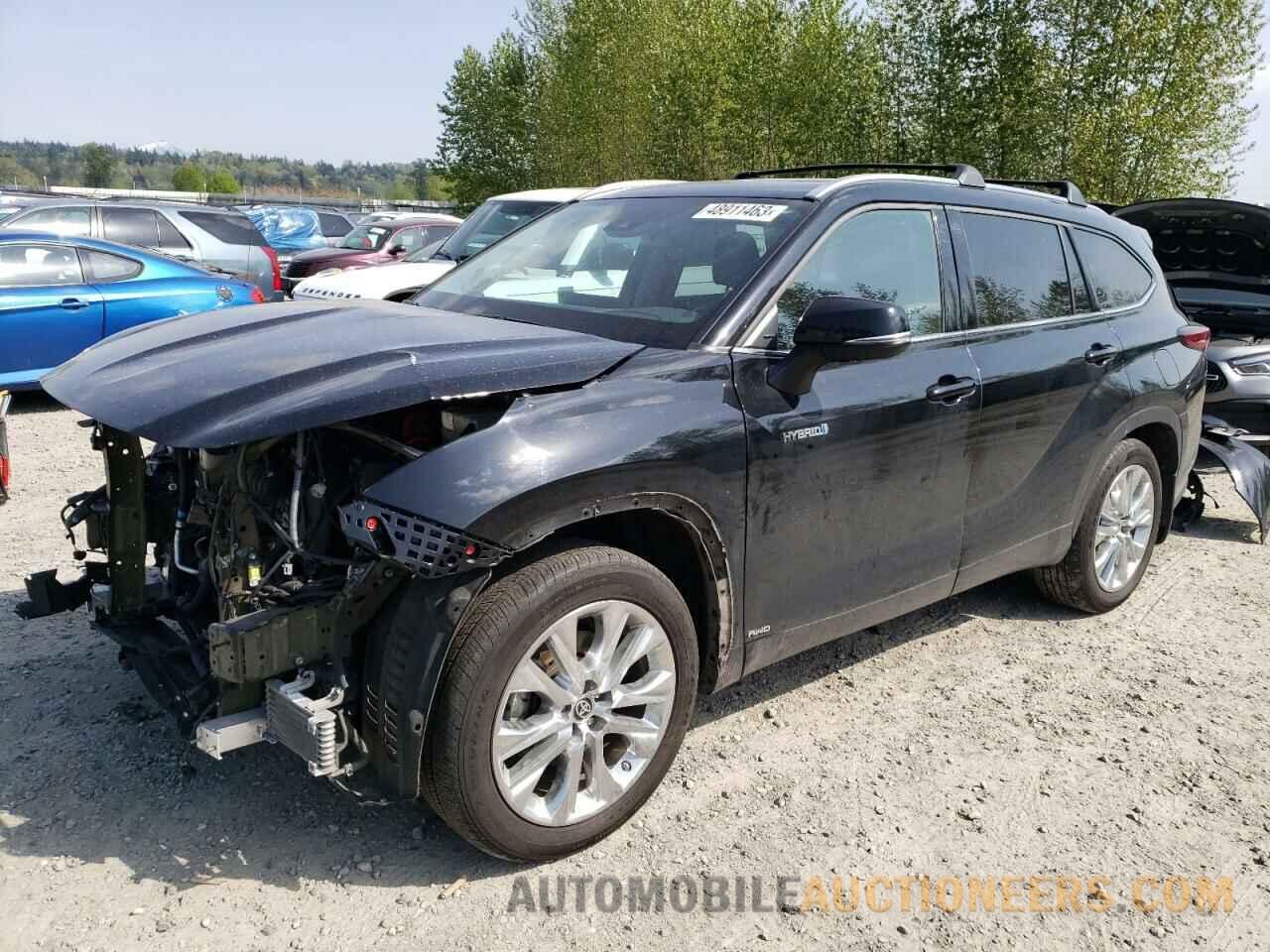 5TDDBRCH8MS519754 TOYOTA HIGHLANDER 2021