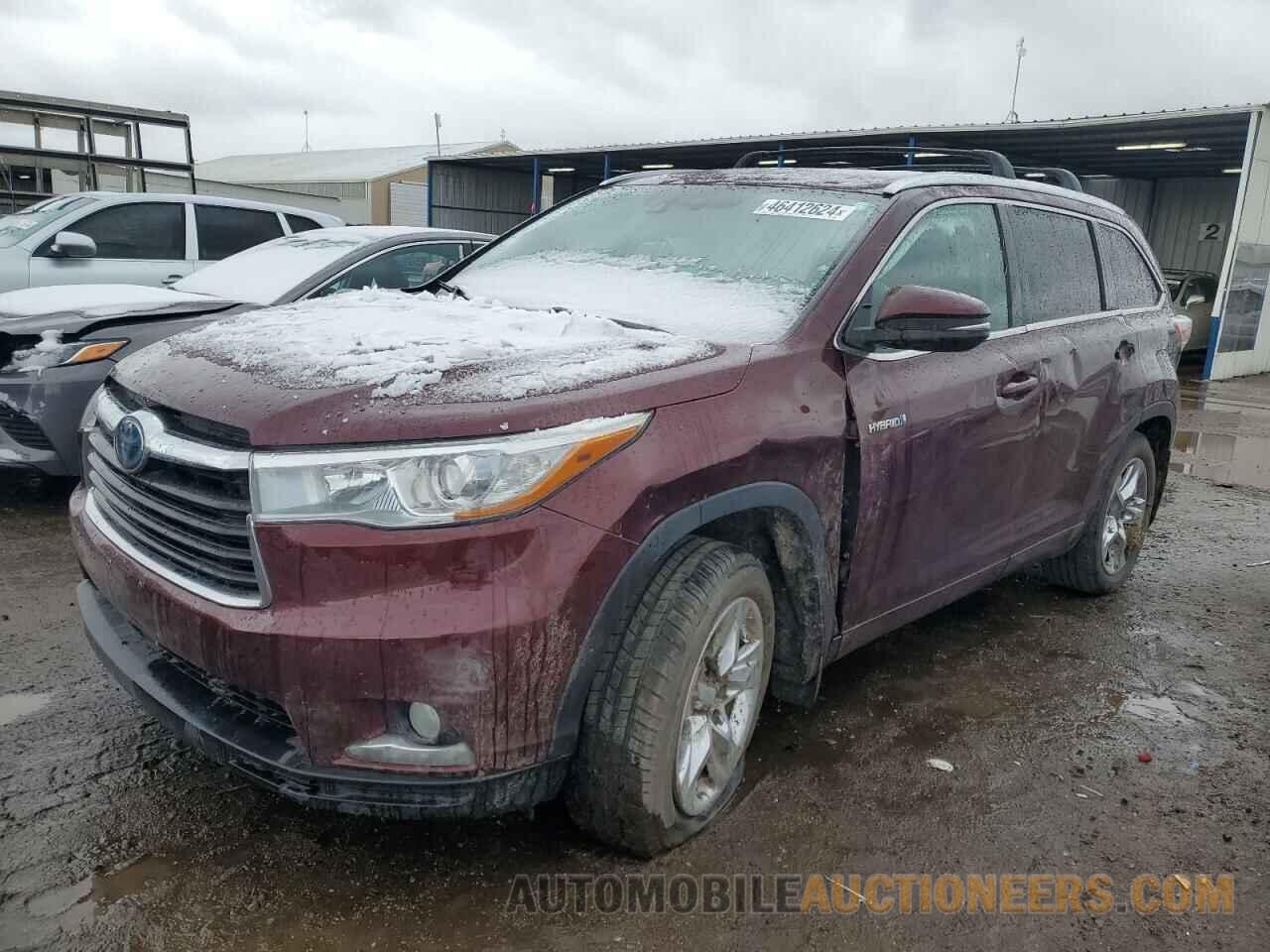 5TDDCRFH1FS010651 TOYOTA HIGHLANDER 2015