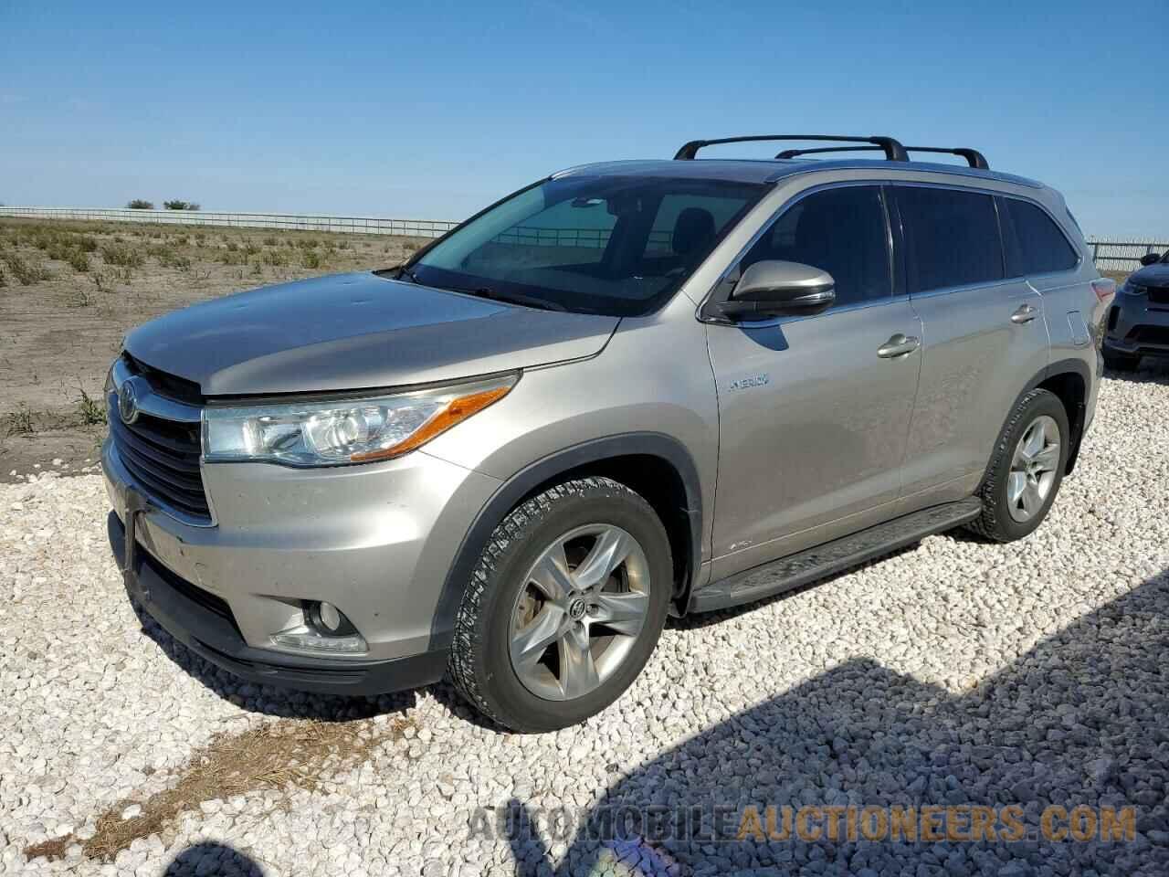 5TDDCRFH1GS014345 TOYOTA HIGHLANDER 2016