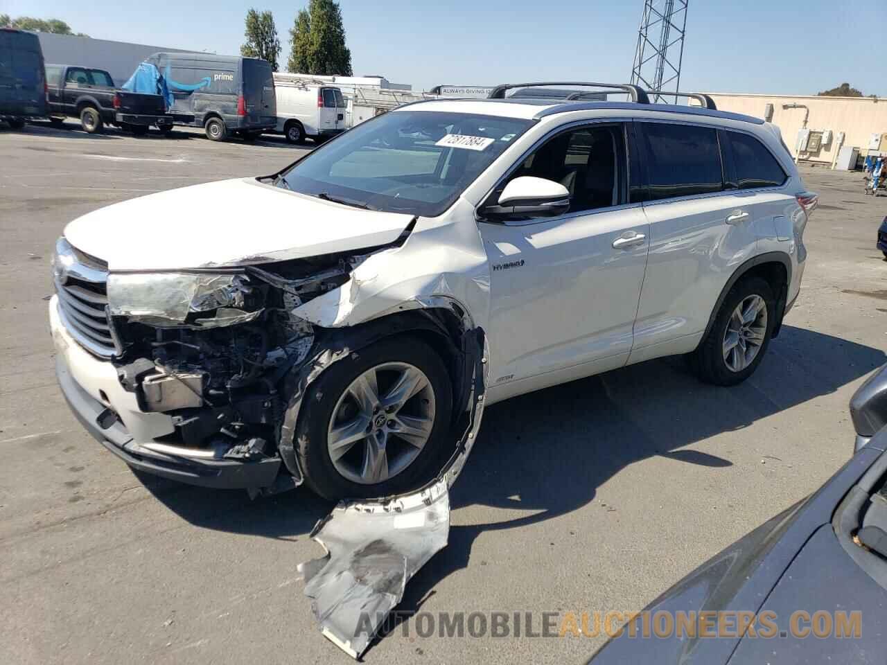 5TDDCRFH1GS015981 TOYOTA HIGHLANDER 2016