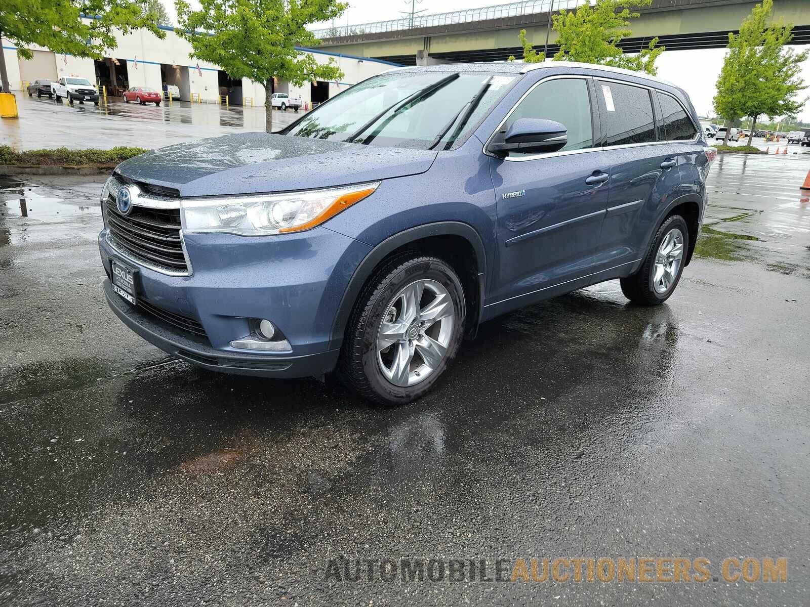 5TDDCRFH2FS008911 Toyota Highlander Hybrid 2015